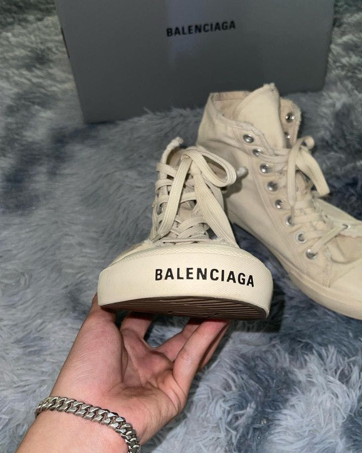 Balenciaga Paris High-Top Sneakers - 3