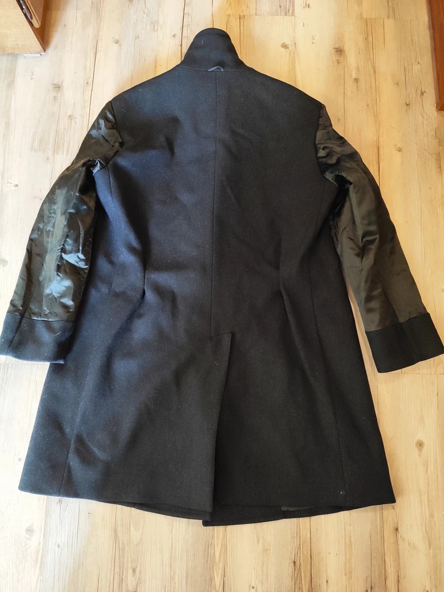 GRAIL! Reversible wool & nylon coat.Like Saint Laurent - 4