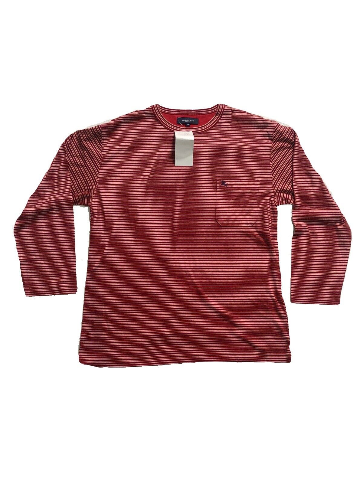 Burberry London Stripes Pocket Tee Long Sleeve Shirt - 1