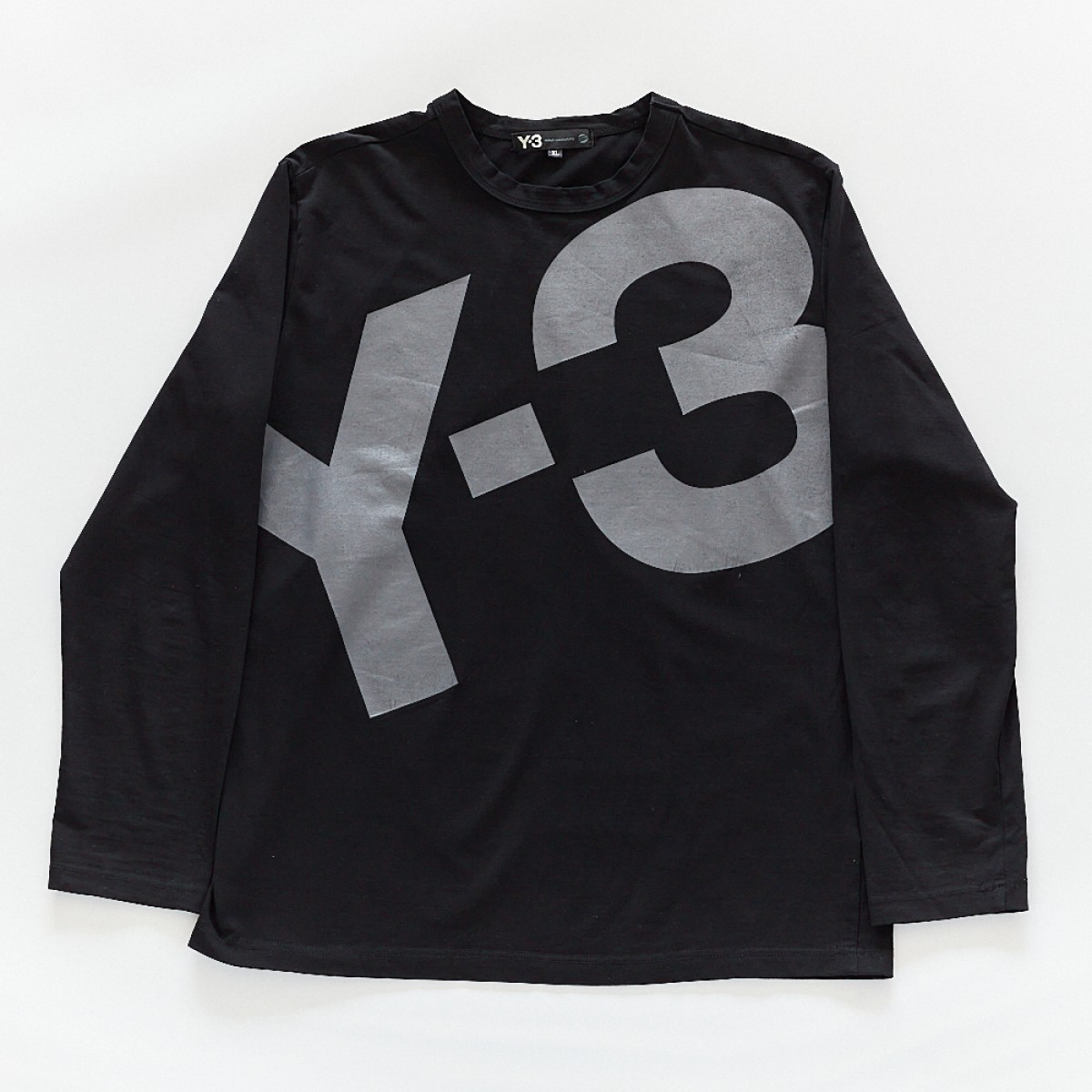 VINTAGE ADIDAS x Graphic Long Sleeve T-Shirt Yohji - 1