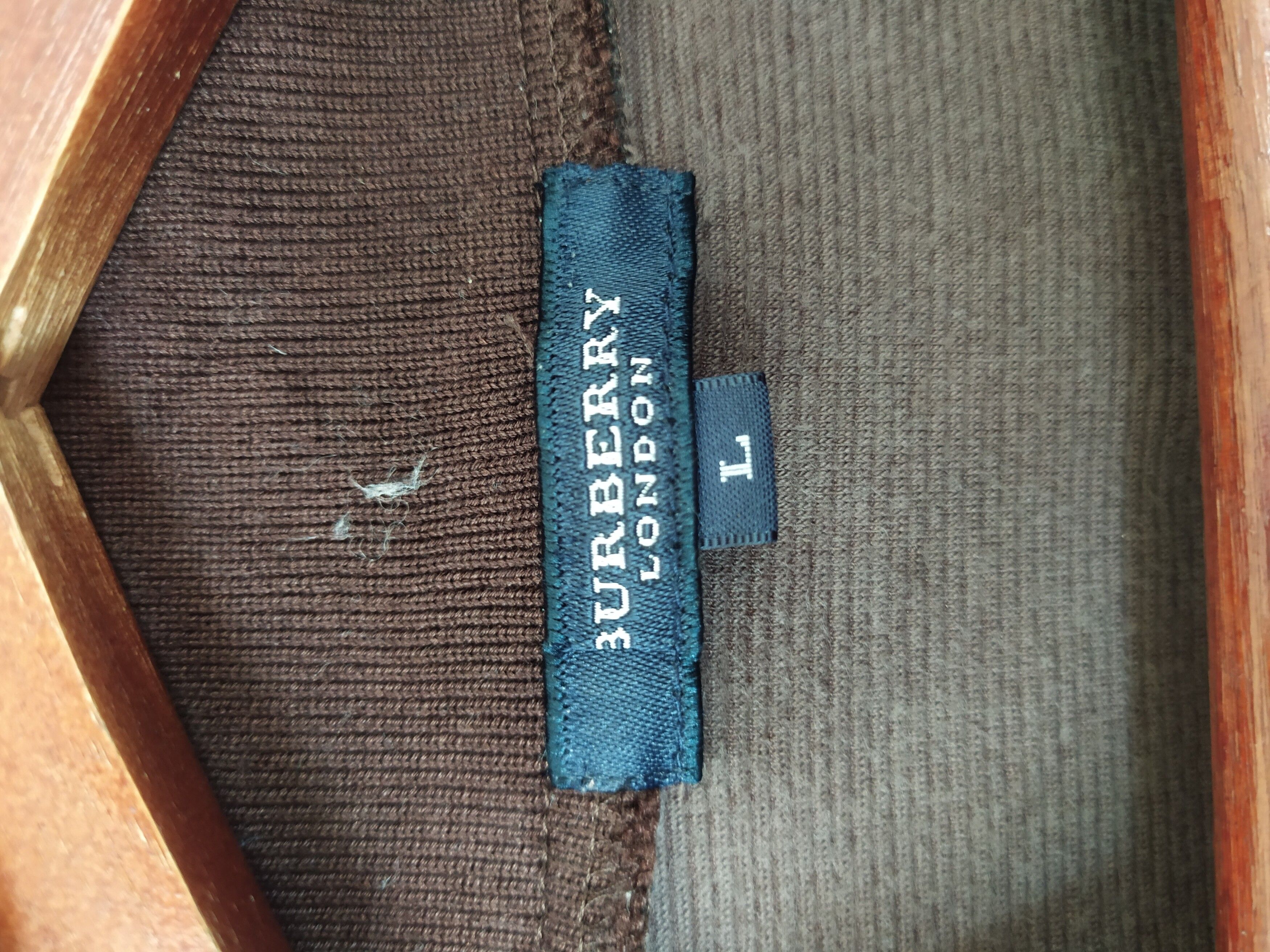 Burberry Small Logo Embroidered Velvet Sweatshirt - 4