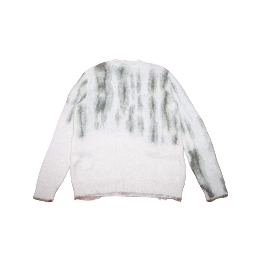 SS19 mohair dyed knit sweater - 2