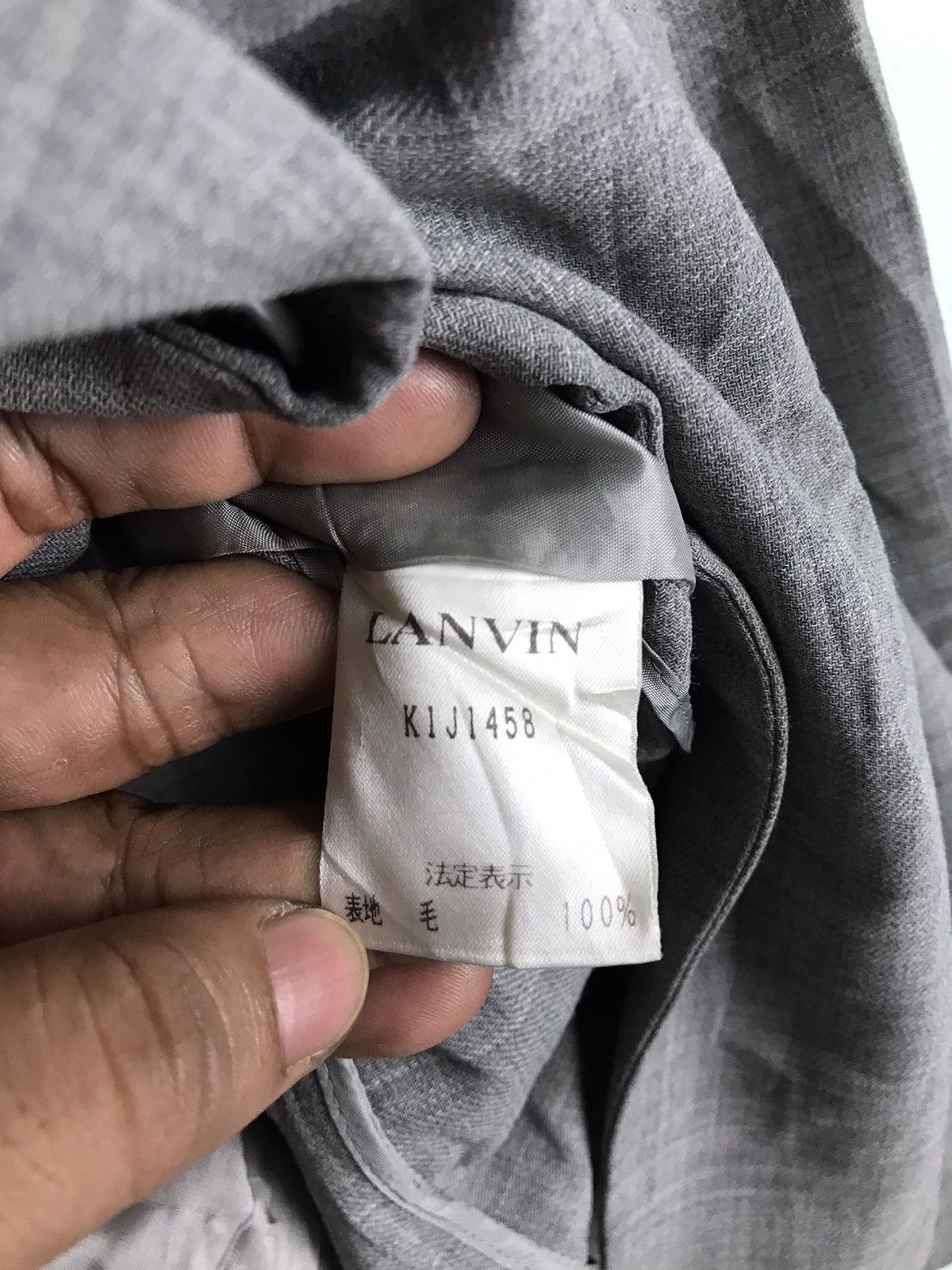 Lanvin la collection wool blazers jacket - gh1319 - 7