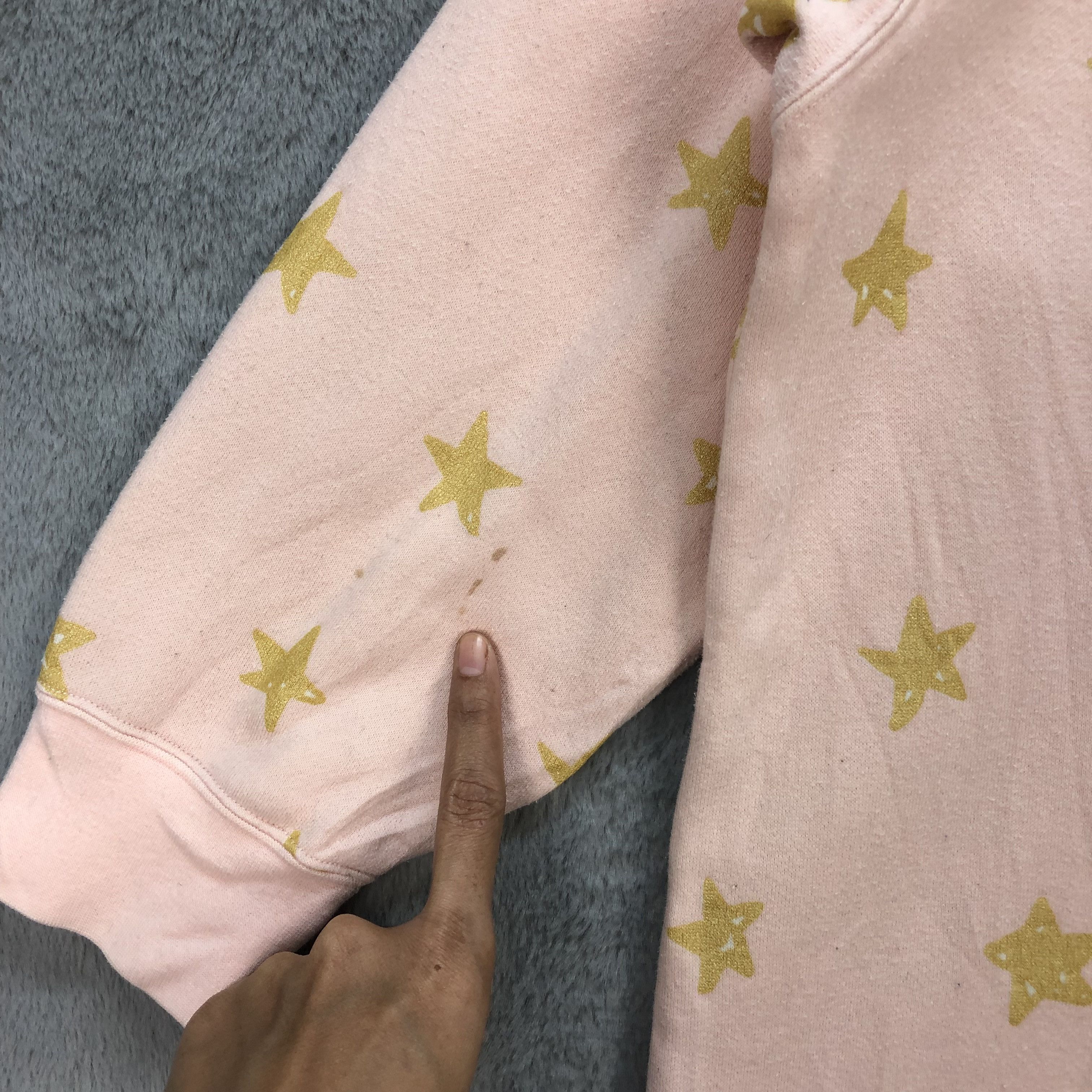 Tsumori Chisato Sleep Star Fleece Long Sweatshirts #5682-202 - 14