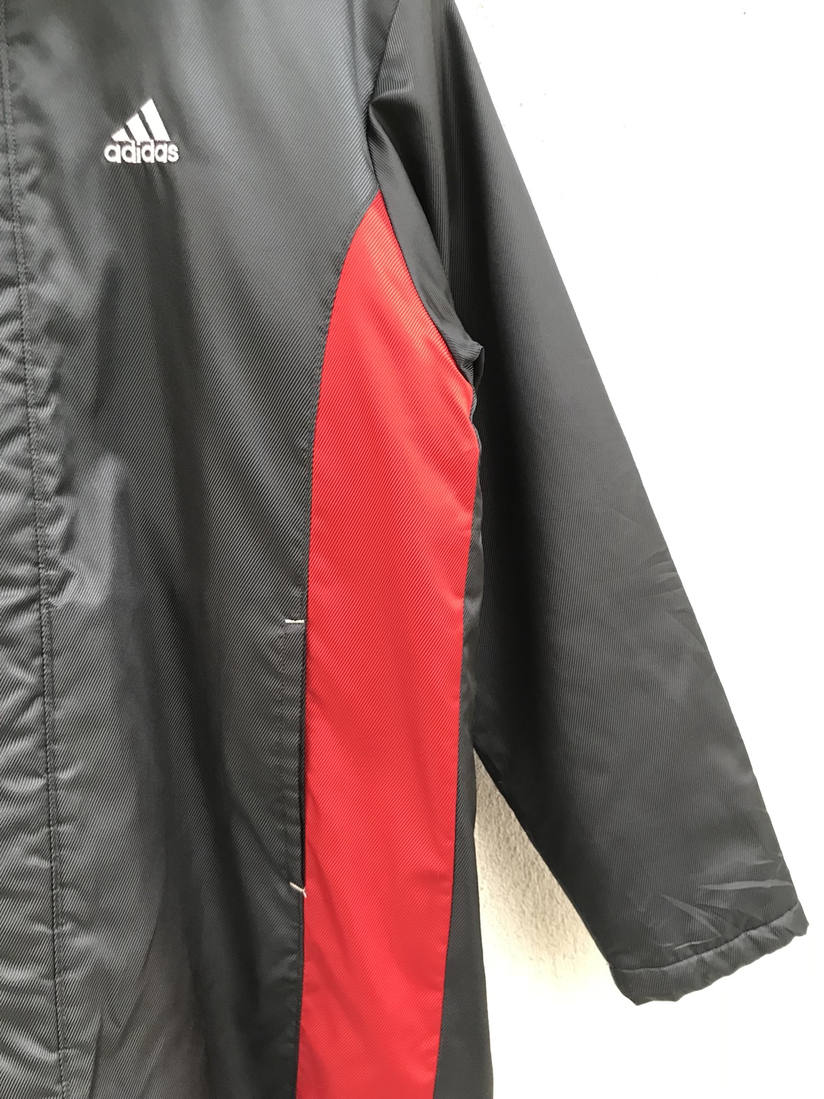 Adidas Hoodie Long Jacket Armpit 22”x32” - 5