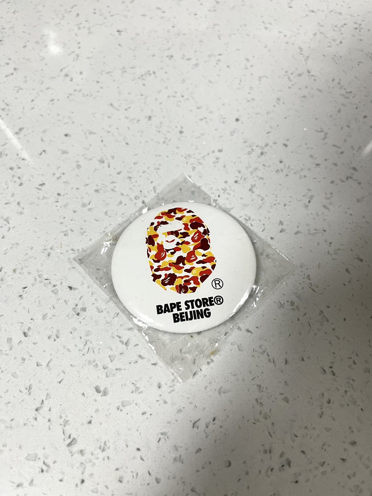 Bape Beijing Store Limited Edition Pins From 2010 - 1