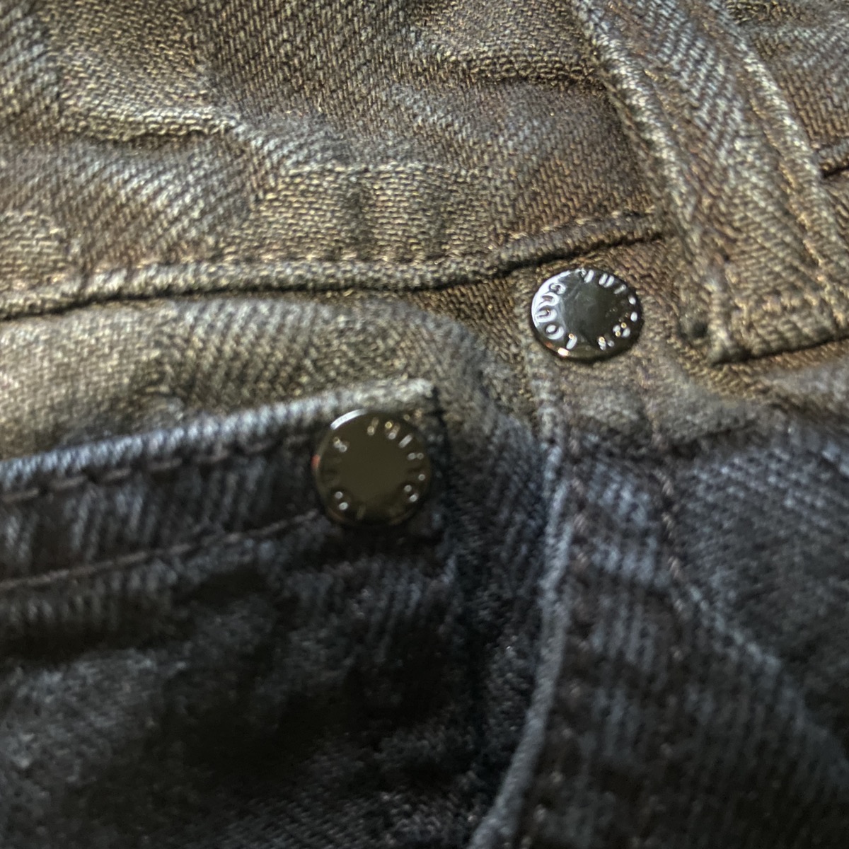 Louis Vuitton Louis vuitton stephen sprouse black graffiti logo jeans, dusty.archive