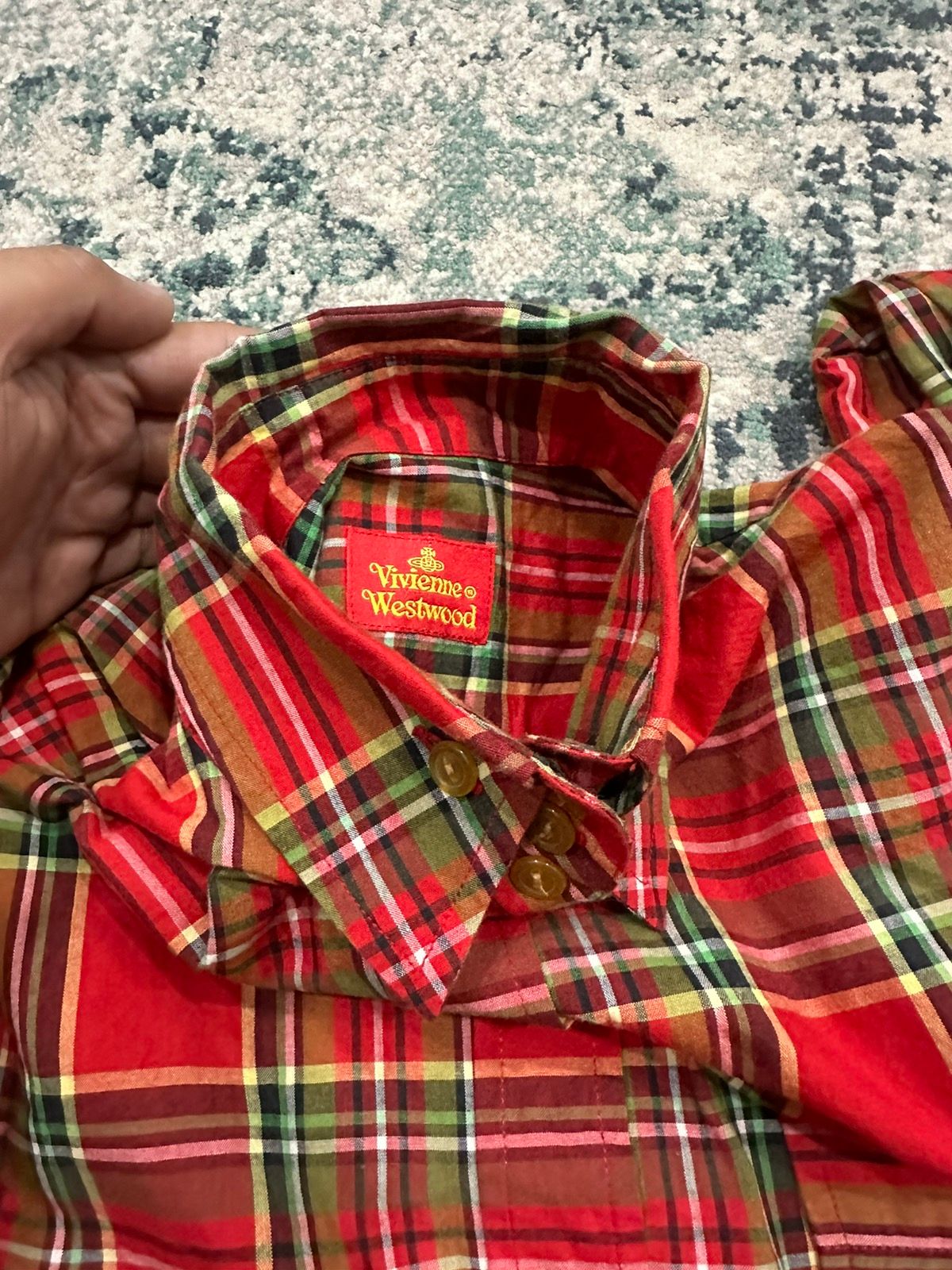 Vivienne Westwood OG Red Tartan Shirt - 6