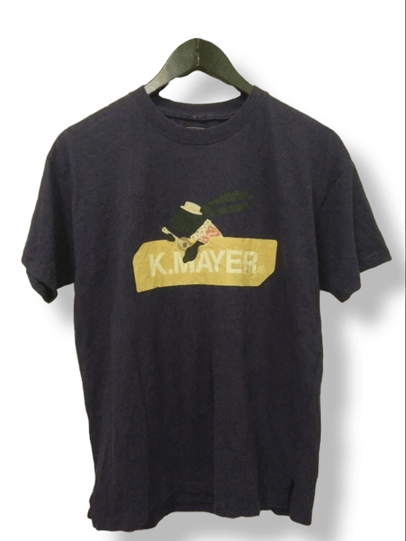 Japanese Brand - Kriff Mayer Rabbit Blue T-shirt - 1
