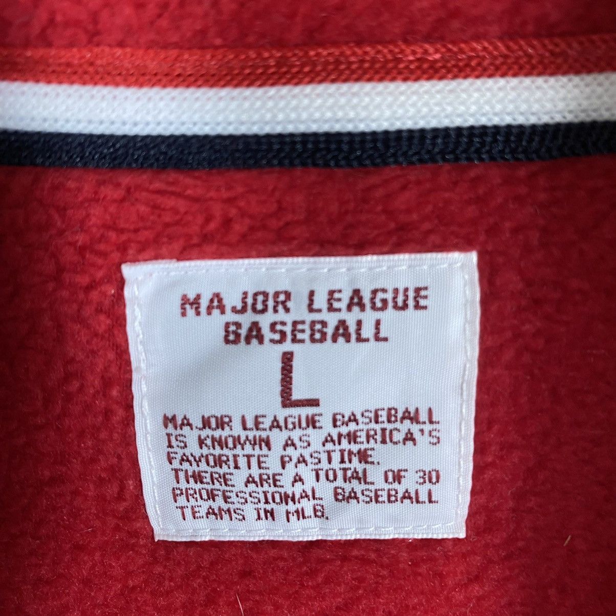 MLB - Vintage Red Sox Boston Fleece Half Zip - 8