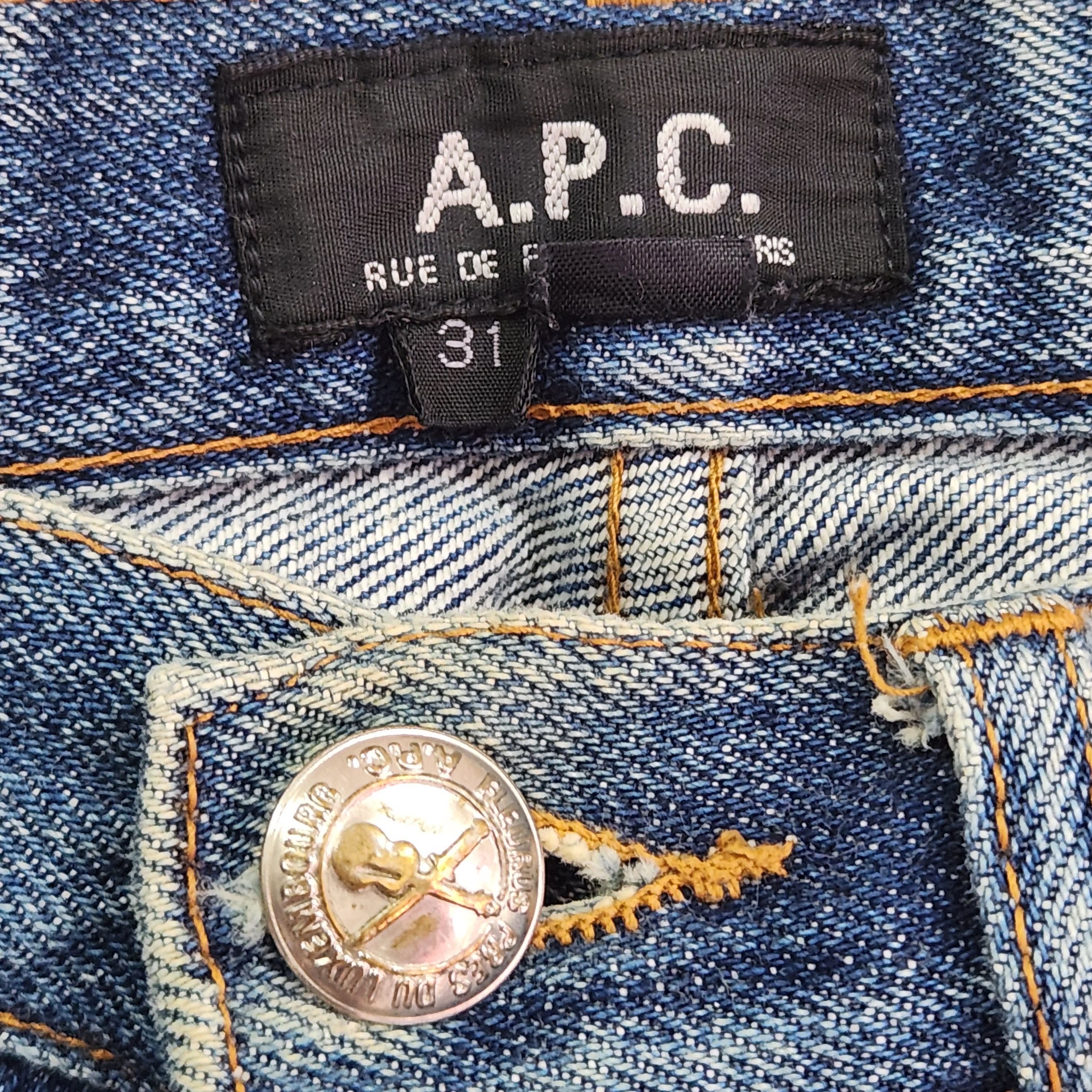 Vintage A.P.C. Redline Selvedge Denim Japan Jeans - 13