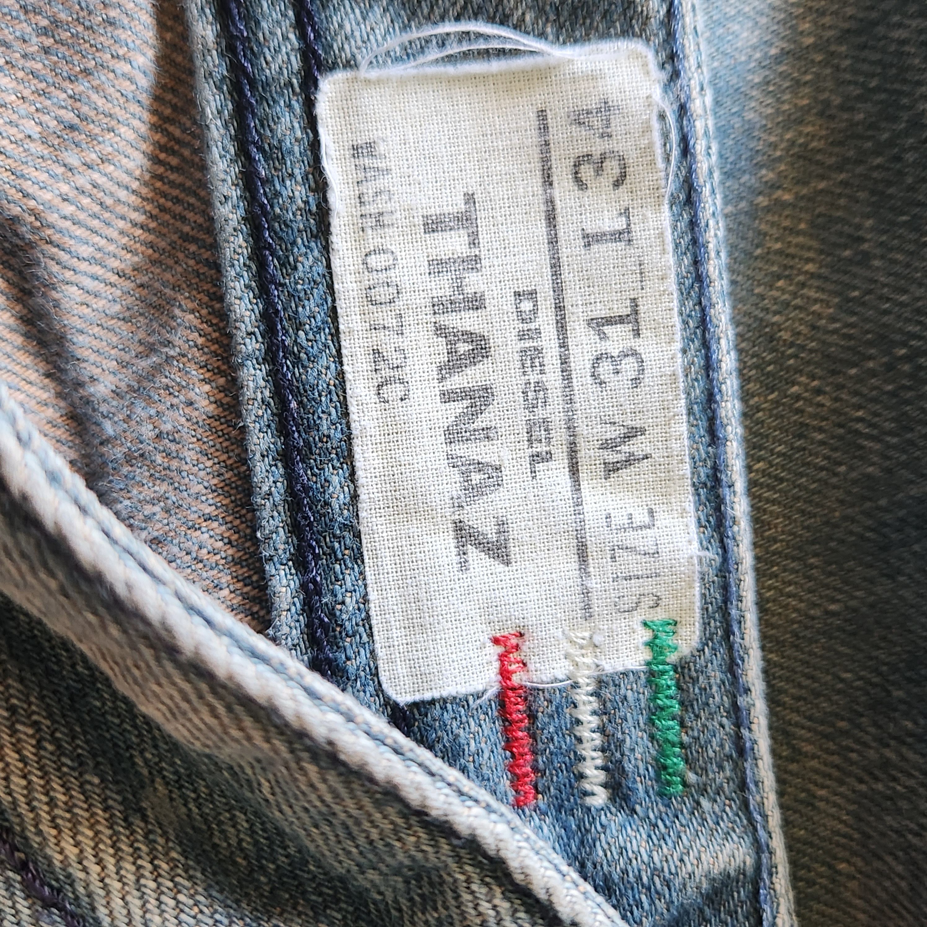 Vintage Diesel Thanaz Denim Jeans Made In Italy - 6