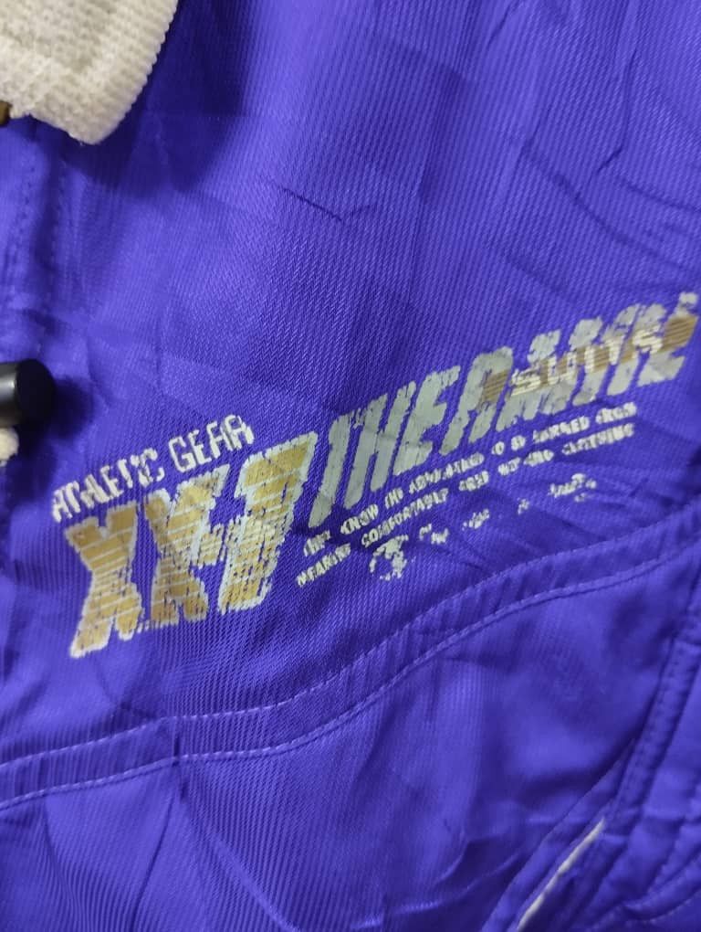 90s RARE Vintage Navy Champion XX-1 Thermal Suits Jacket - 9