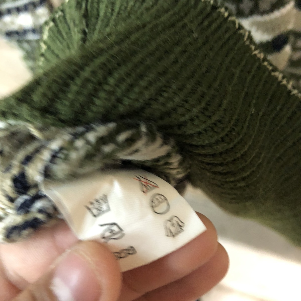 Homespun Knitwear - Yes Pleeze Patterned Knit Sweater - 12