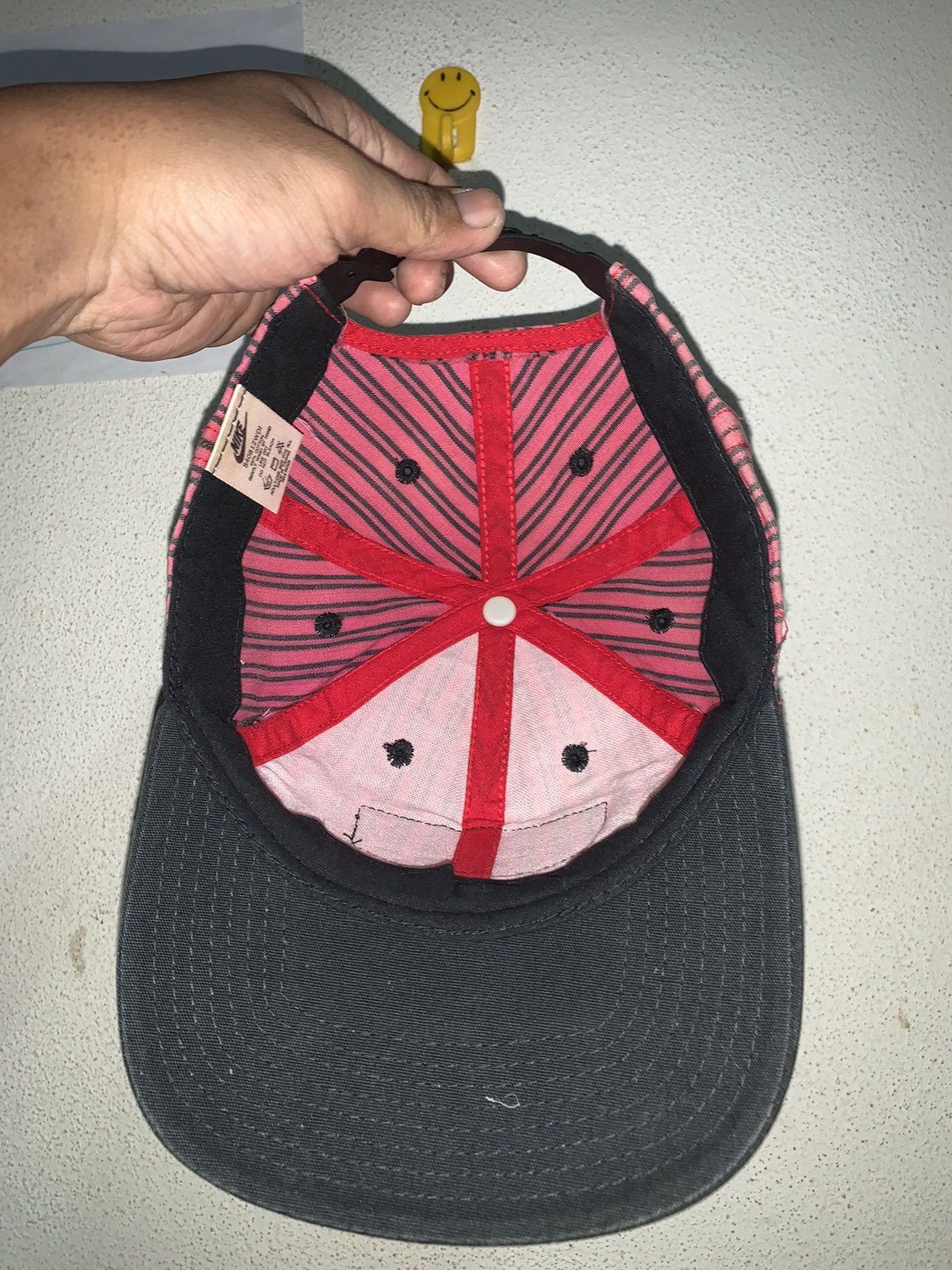 Vintage 90’s Nike Basketball hat embroidered Logo - 4