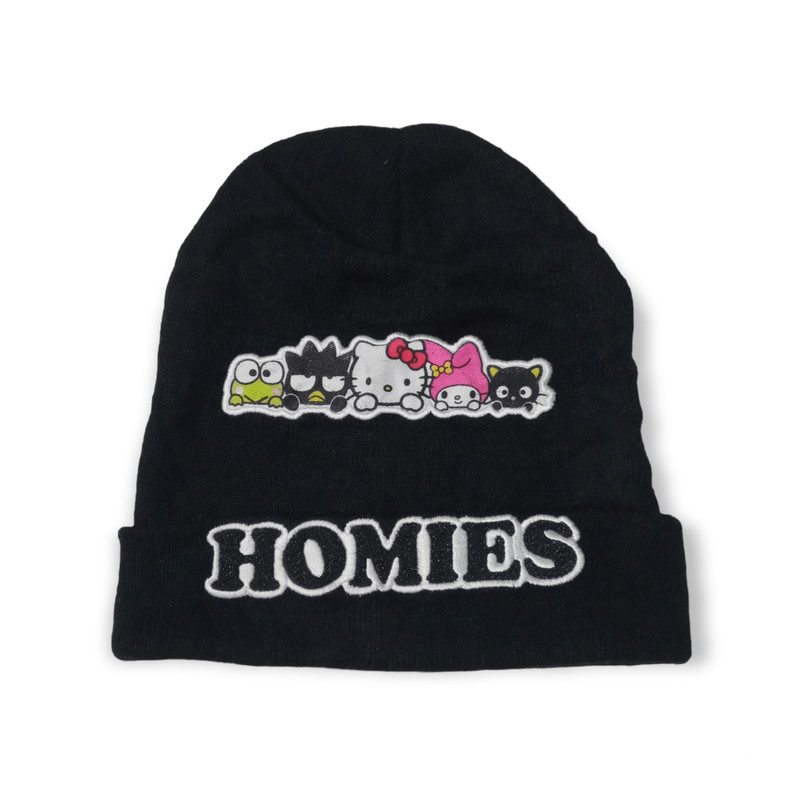 ⚡SENDOFFER⚡Y2K Sanrio Hello Kitty Homies Beanie Hat - 1