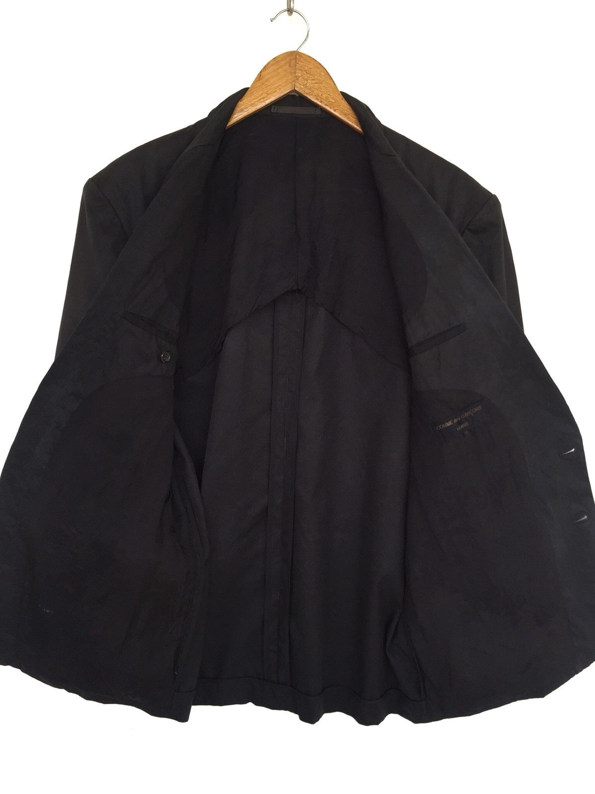 AW90 Comme des Garçons Homme Cotton Blazer Coat - 1