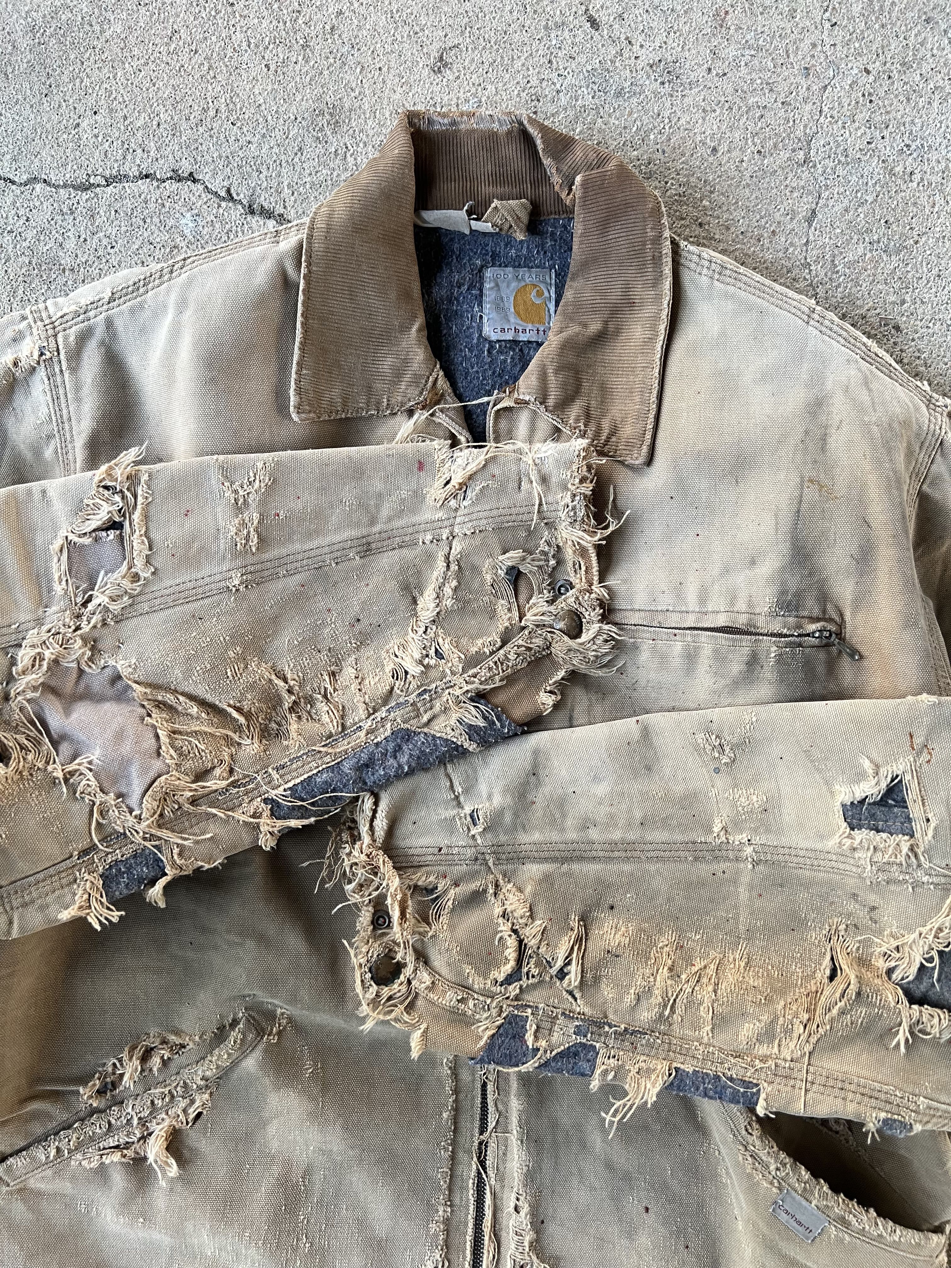 Carhartt 90's Vintage Carhartt 100 Years Detroit Jacket | darkpull