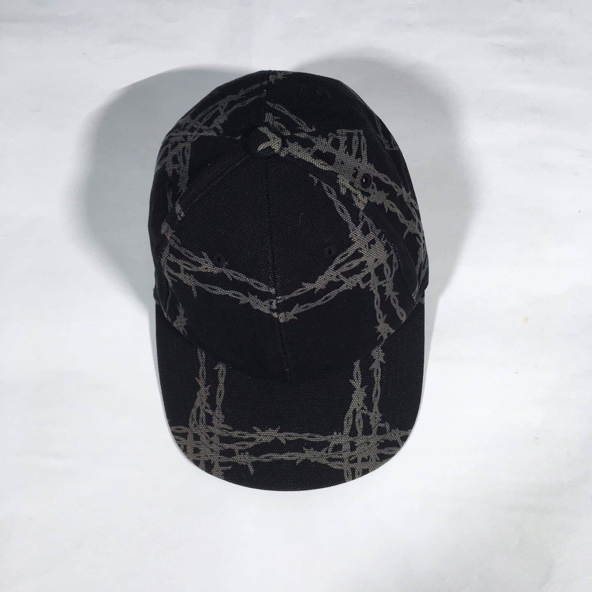 AW96 Barbed Wire Leather Strap Hat - 5