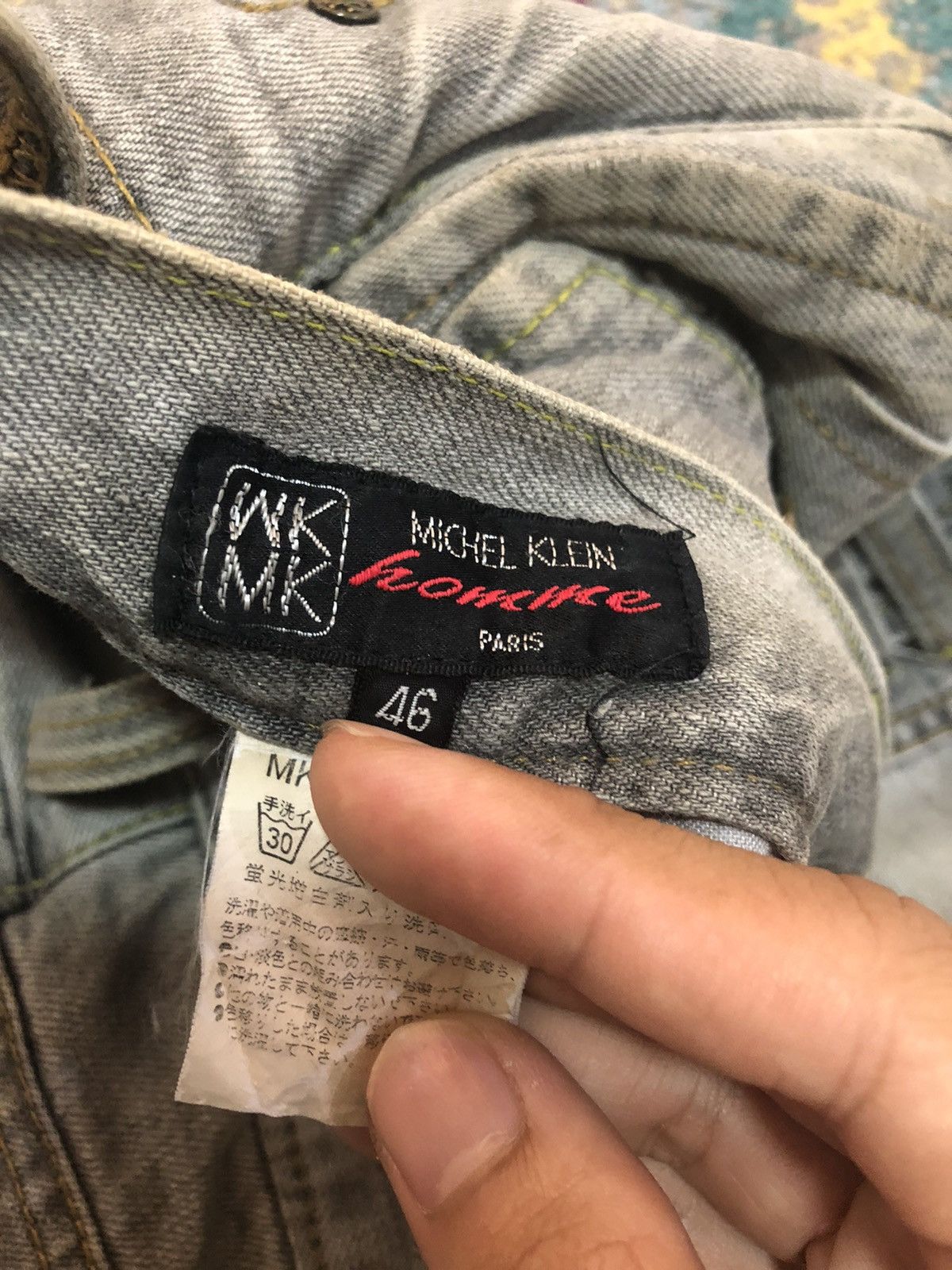 Michel Klein Homme Curve Multipocket Jeans - 14