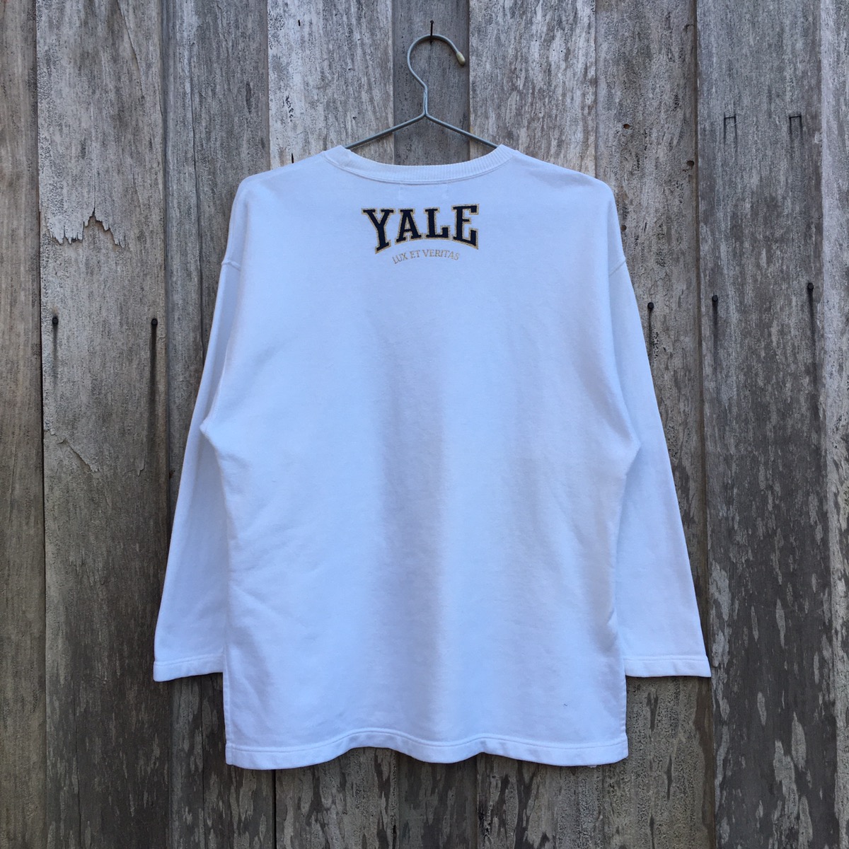 Vintage - Vintage 90’s Yale University Pullover Sweatshirt Big Logo - 8