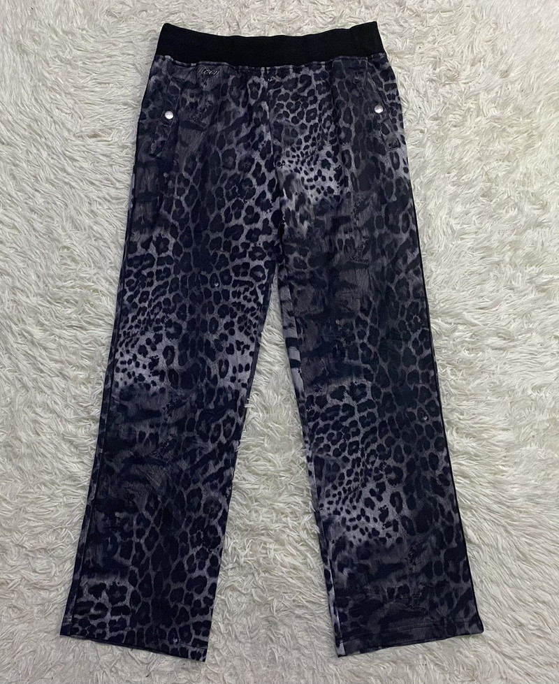 Roen Fullprint Leopard Pants - 1