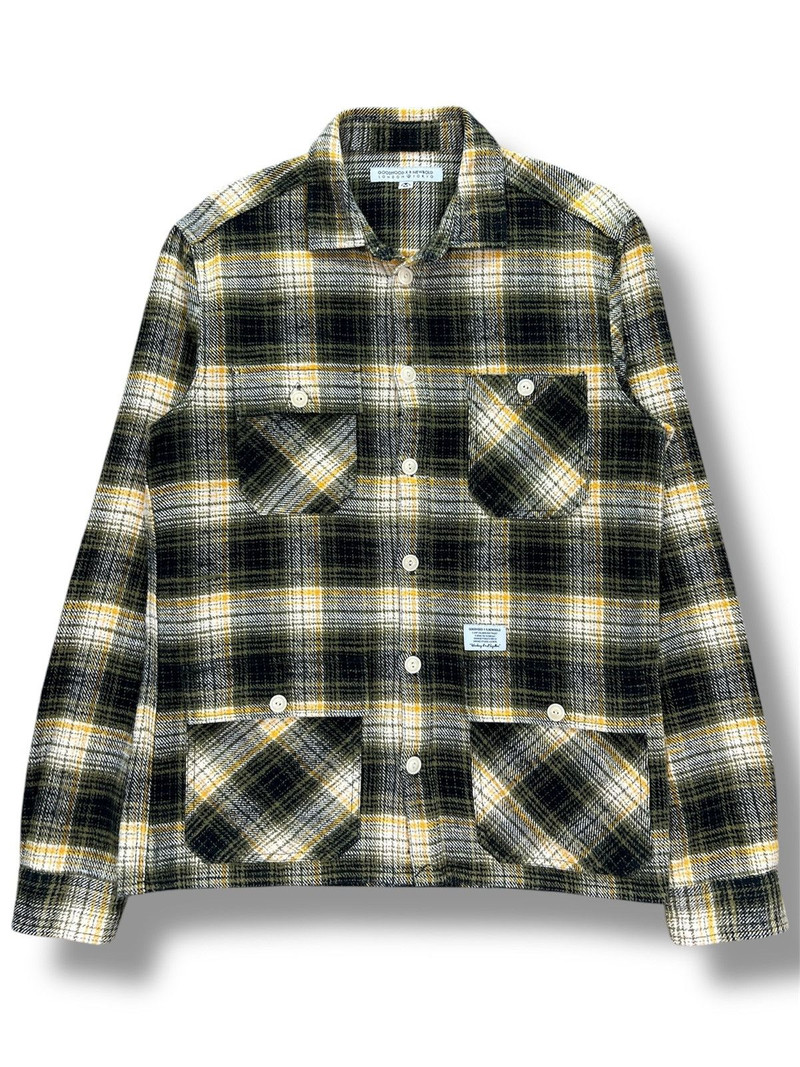 Goodhood X R.Newbold Multi Pocket Plaid Shirt - 1