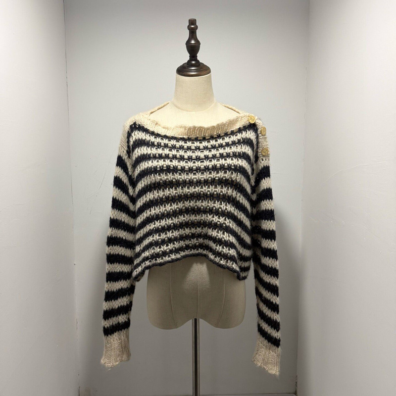 Dior Black Striped Sweater - 1