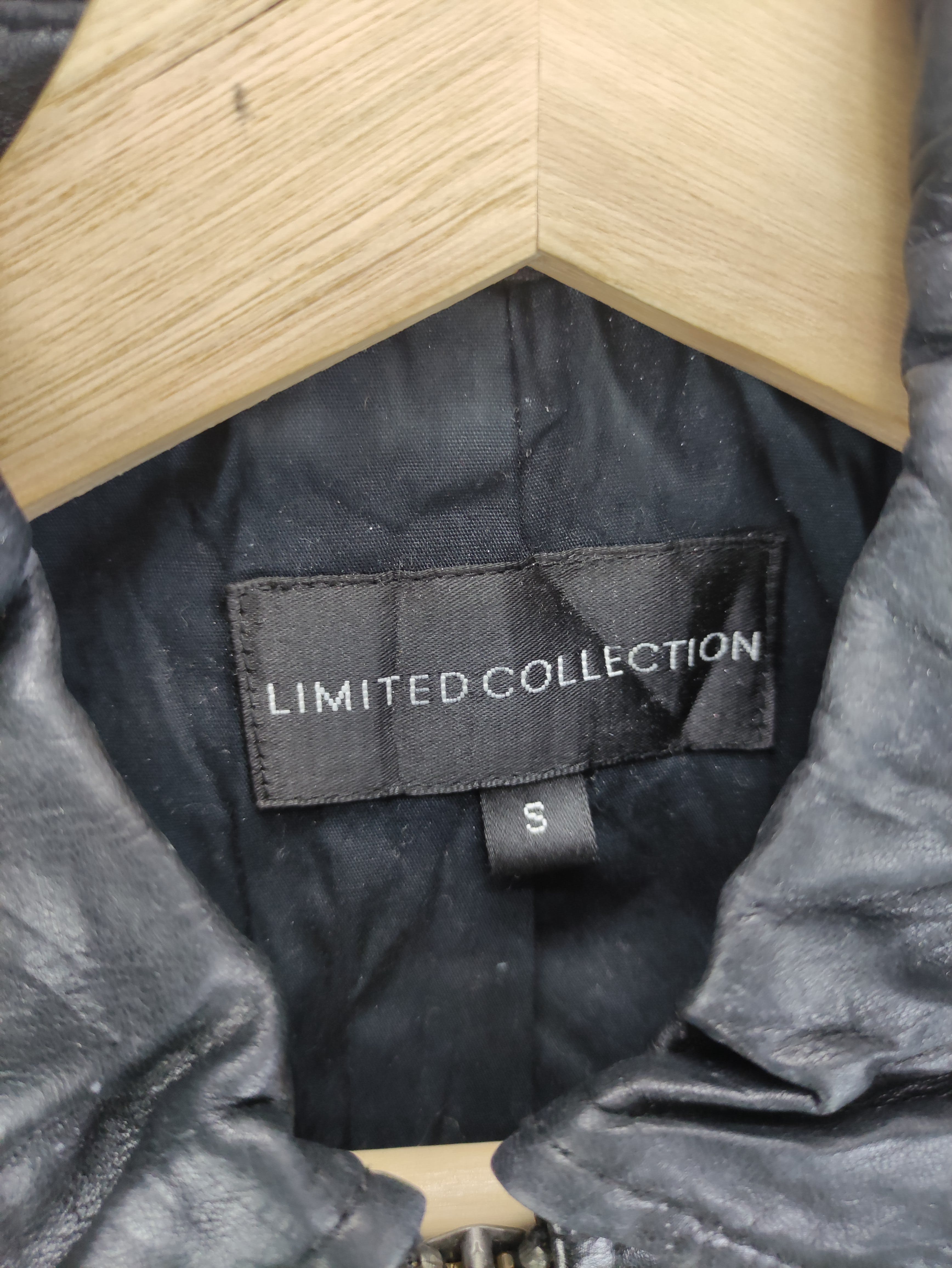 Vintage Leather Jacket Limited Collection Zipper - 4