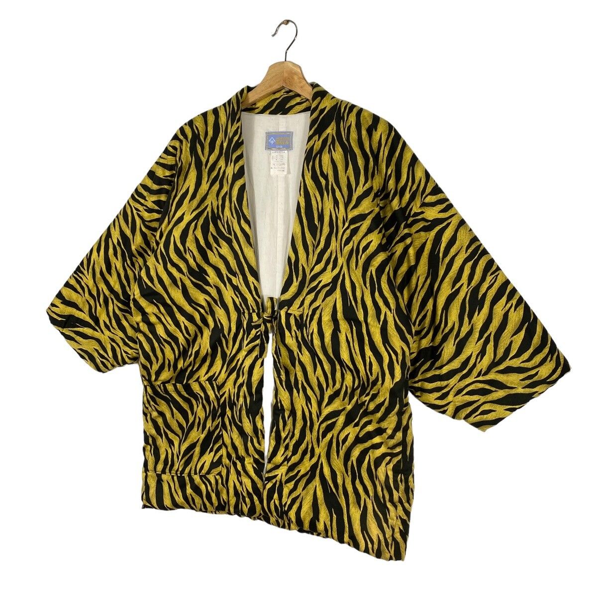 Vintage Kimono Tiger Stripe Print - 3