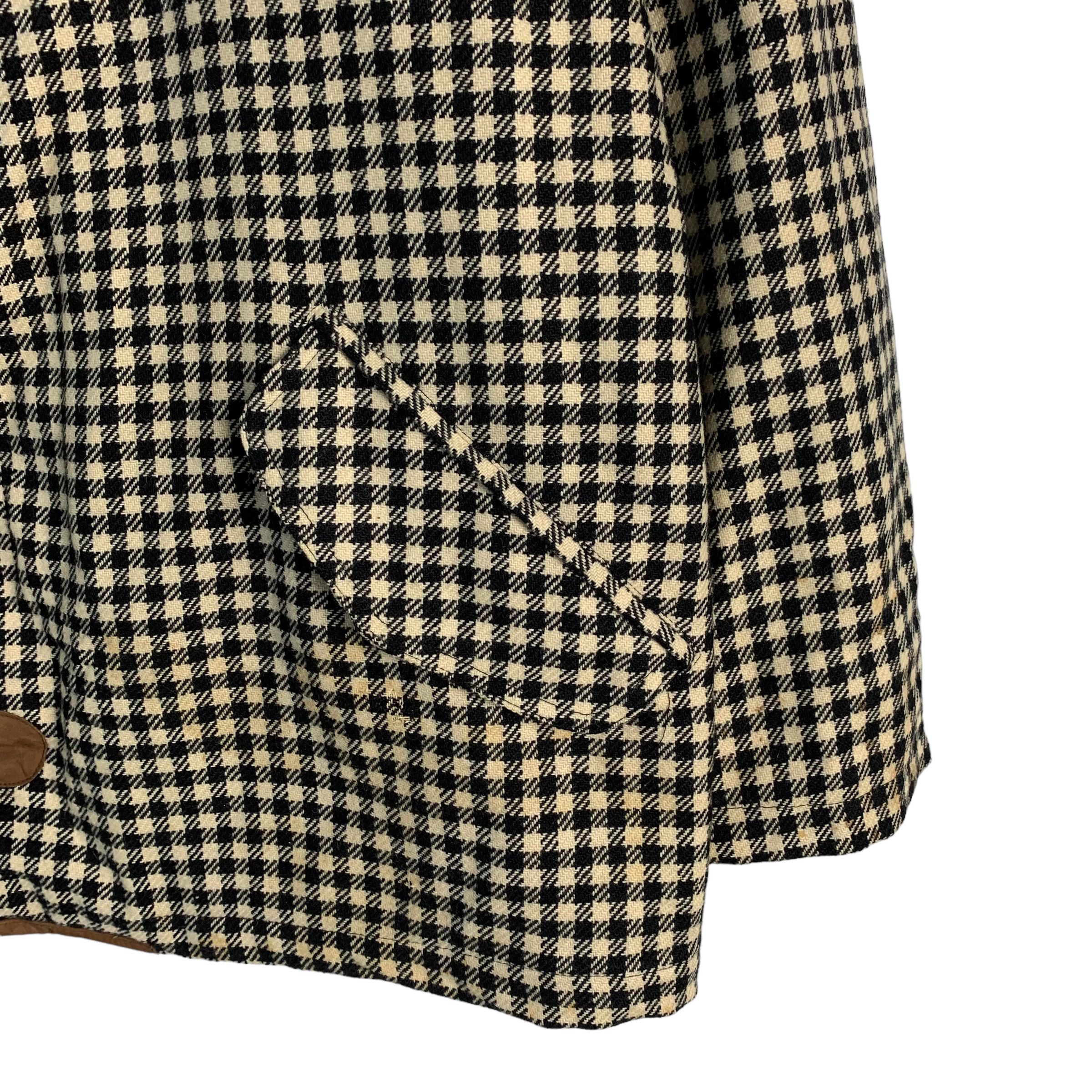 Givenchy Gentlemen Houndstooth Wool Leather Jacket - 7