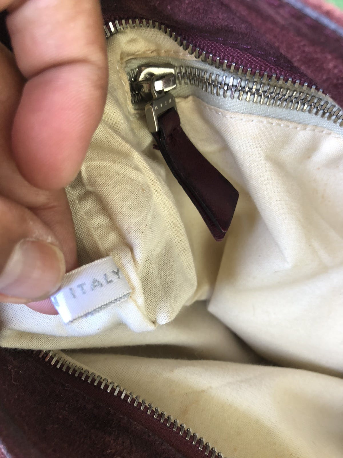 Vintage Marni Leather Handbag Made in Italy - 9