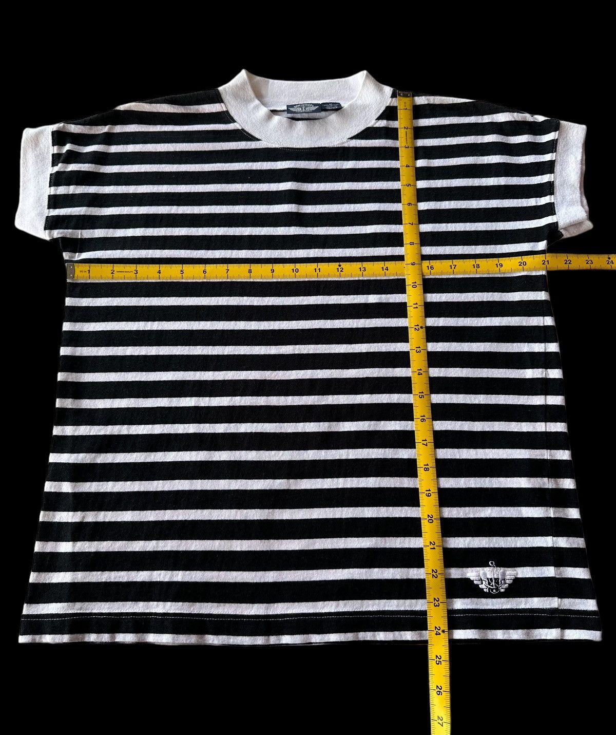 Vintage Dockers X Levis Stripes Tee Rare - 9