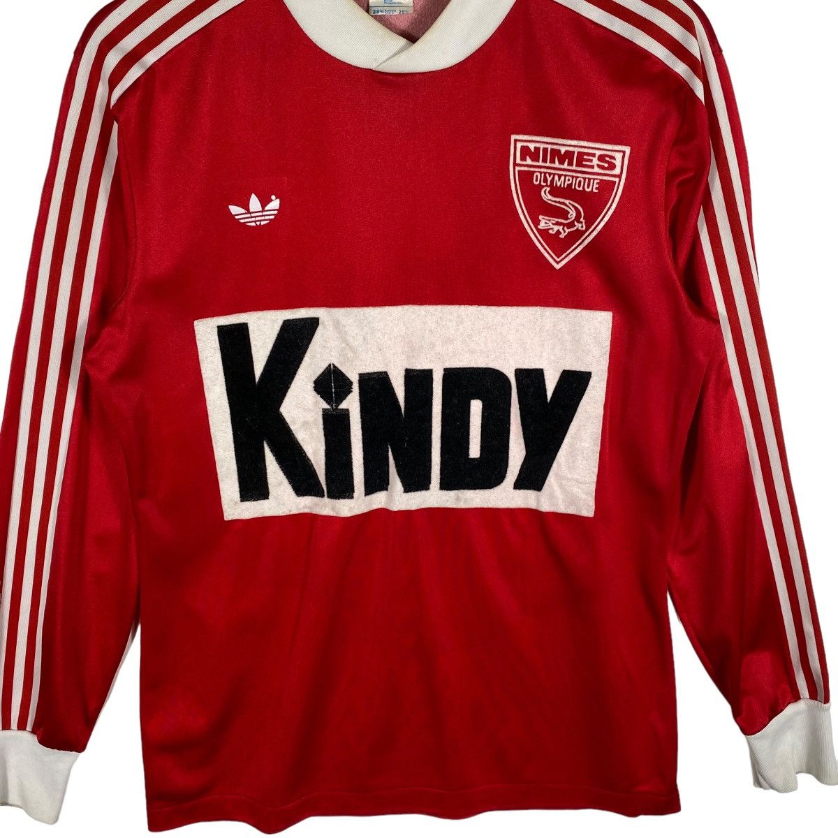 Vintage 80s Nimes Olympique Kindy Jersey - 4