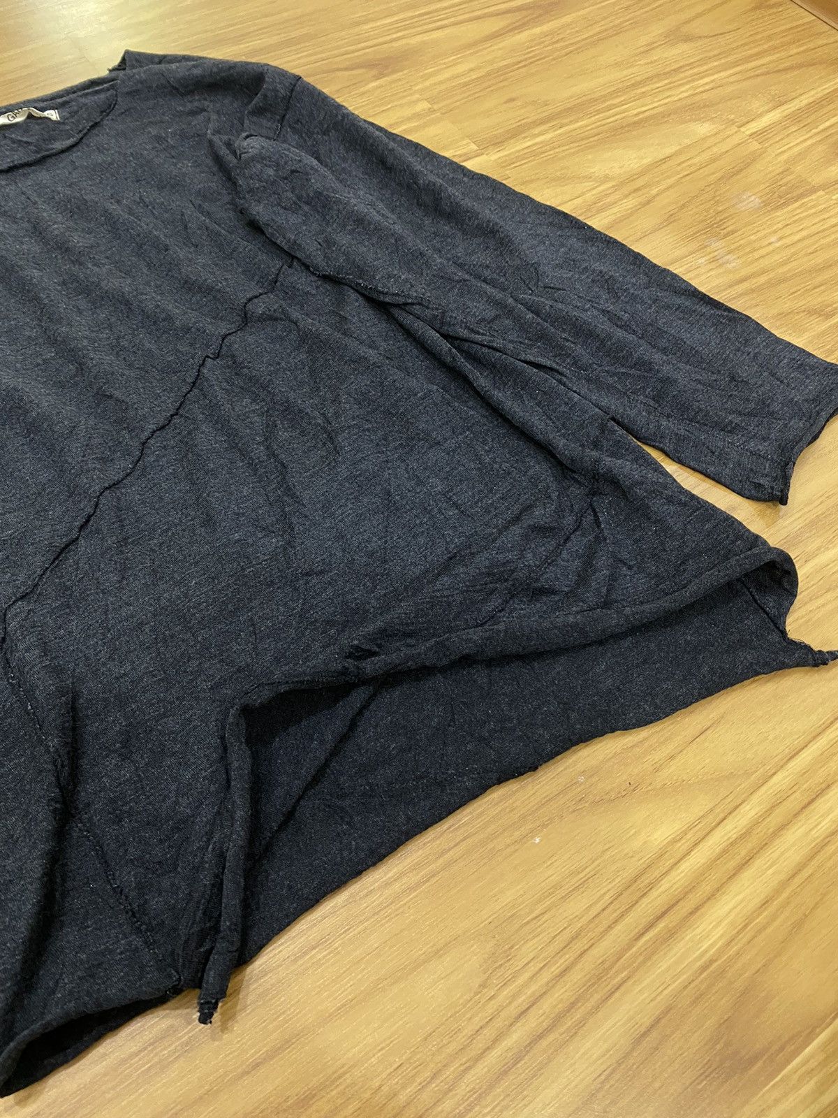 AW91 Rei Kawakubo Cut And Sew Wool Sample L/S Shirt - 3