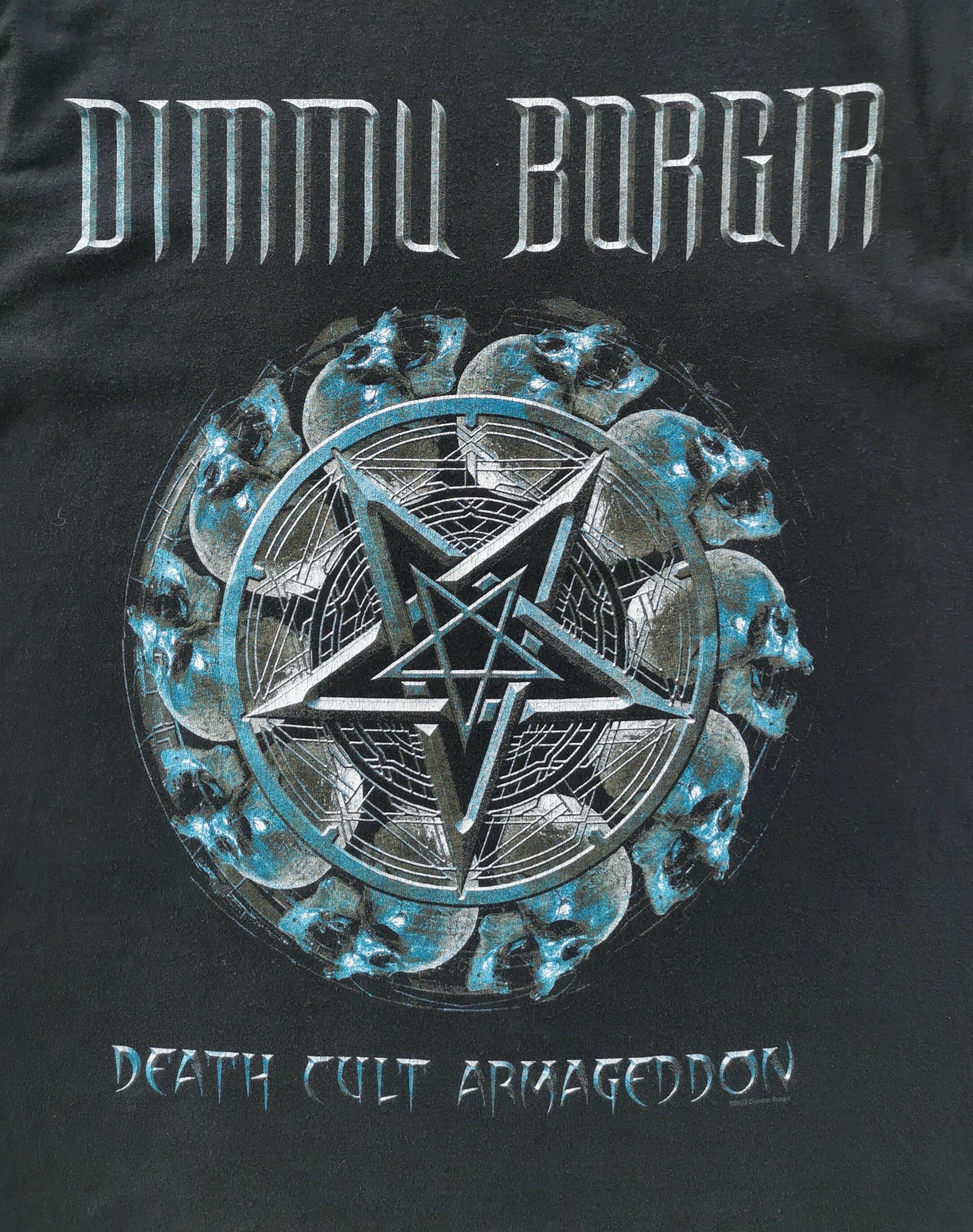 Vintage Dimmu Borgir Death Cult Armageddon Tshirt Band - 5