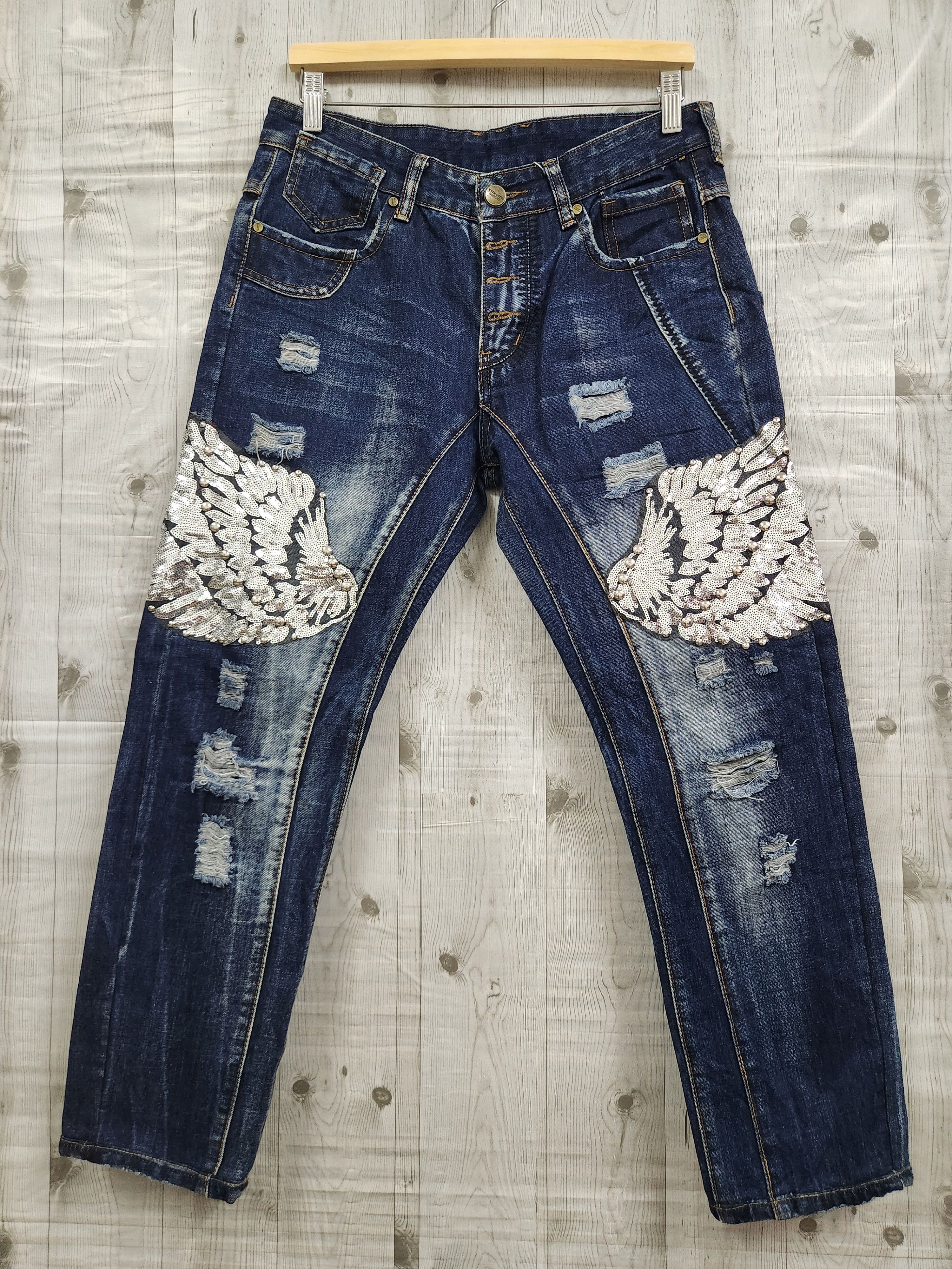 Japanese Brand - Japan Tokyo Denim Double Wings Patches - 1