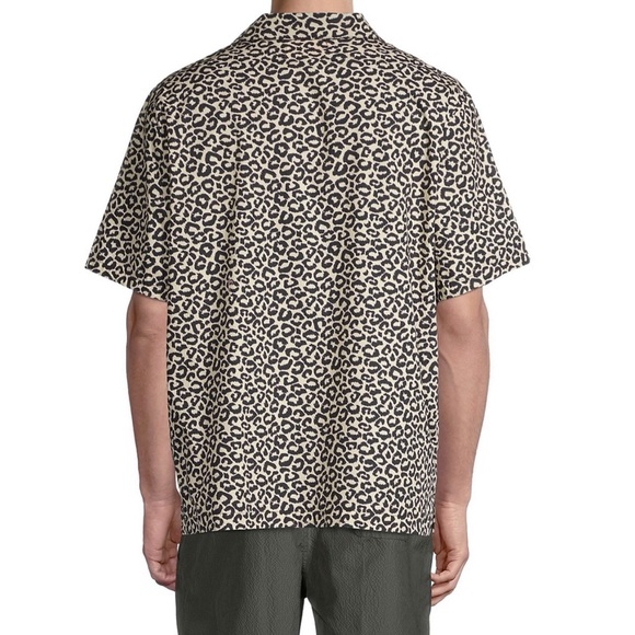 Solid & Striped Cabana Vacation Shirt in Leopard Print - 3