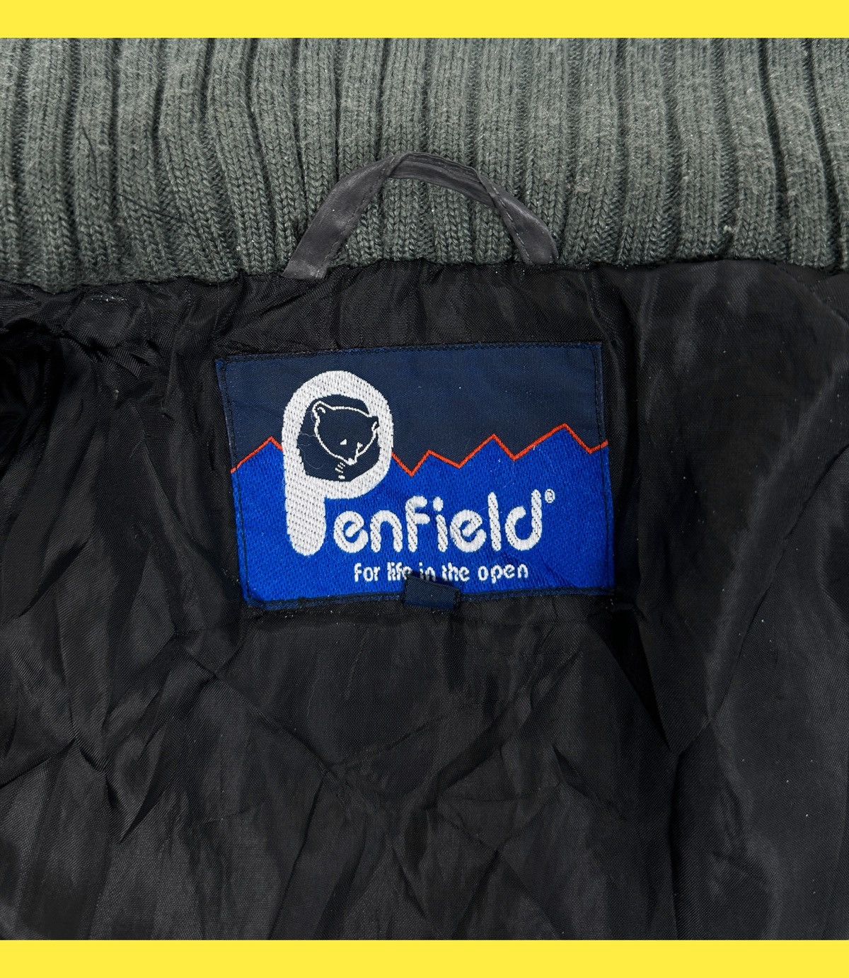 PENFIELD PUFFER JACKET BUTTON AND ZIPPER SIZE LL - 5