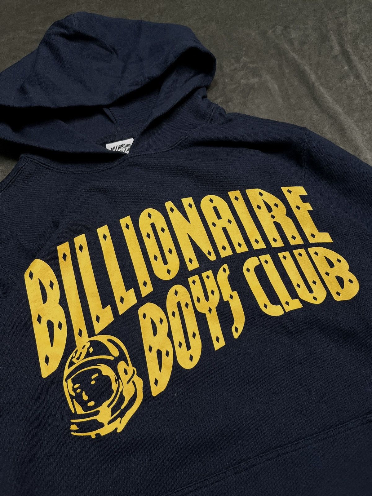 Billionaire Boys Club BBC Classic Arch Logo Navy Hoodie M - 4