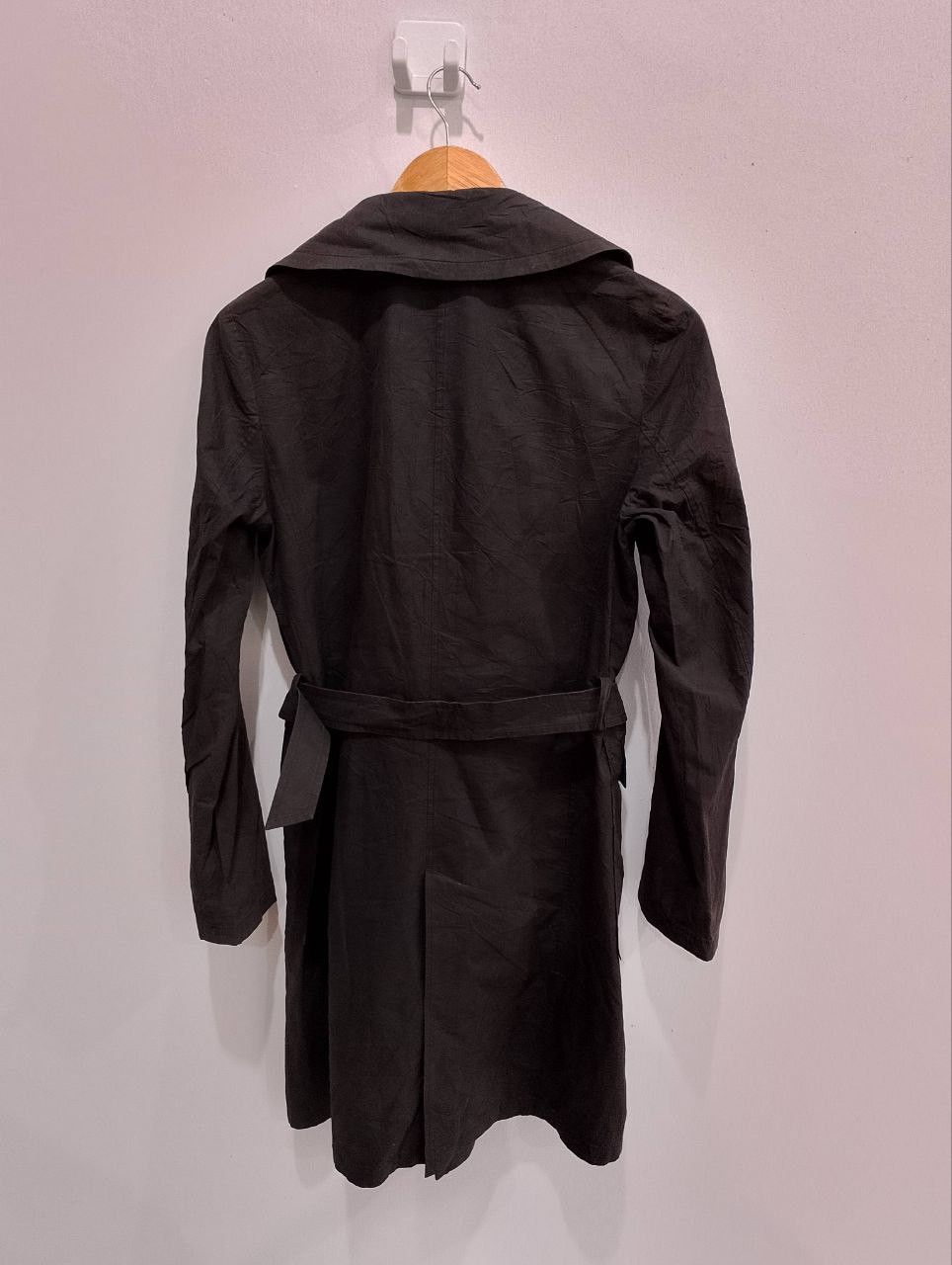 Archival Clothing - PLANET REMIX Made in Japan Black Trench Coats - 3