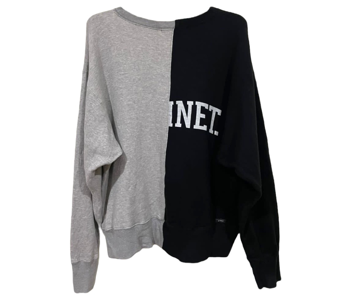 Vintage SOPHNET Split Dual Colour Spellout Sweatshirt - 8