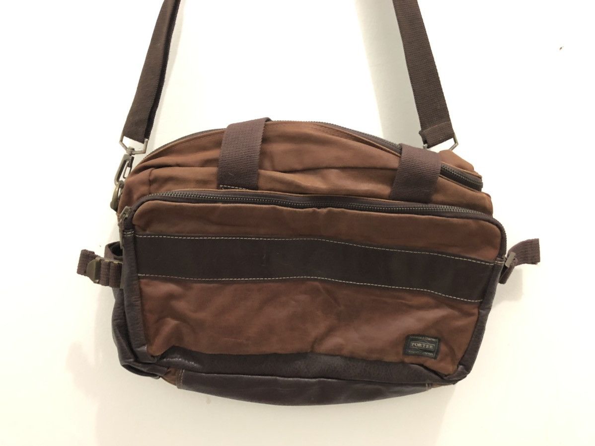 Porter Messenger/ Laptop Bag Material Leather - 6