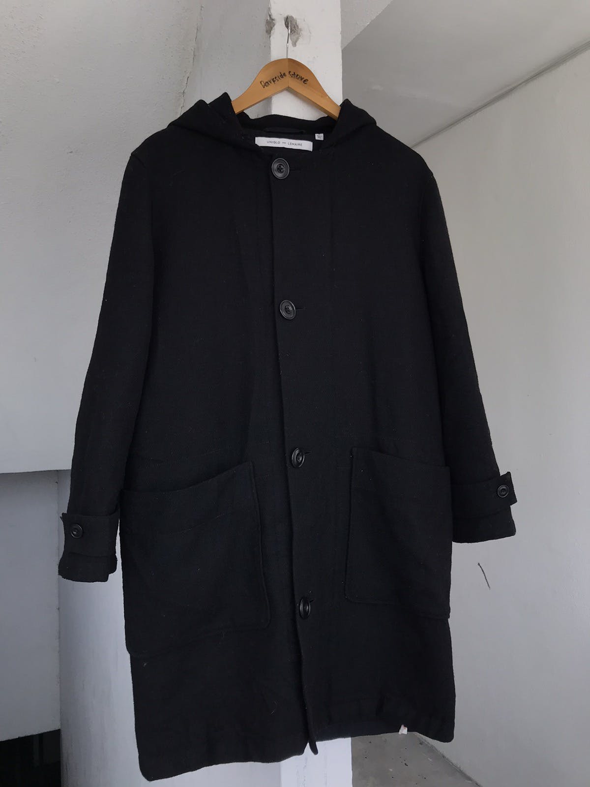 Lemaire ut Wool Coat with Hooded - 10