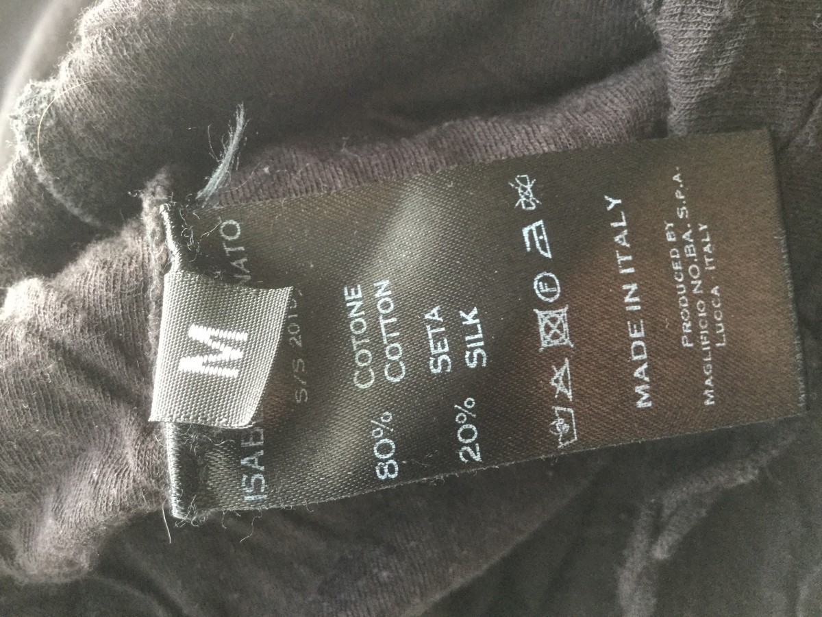 Isabel Benenato - Double layer crumpled sweatshirt.Like Rick Owens or Devoa - 7