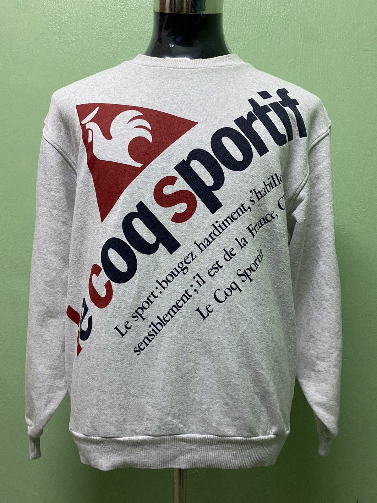 Vintage 3 blend full print le coq sportif sweatshirt - 1