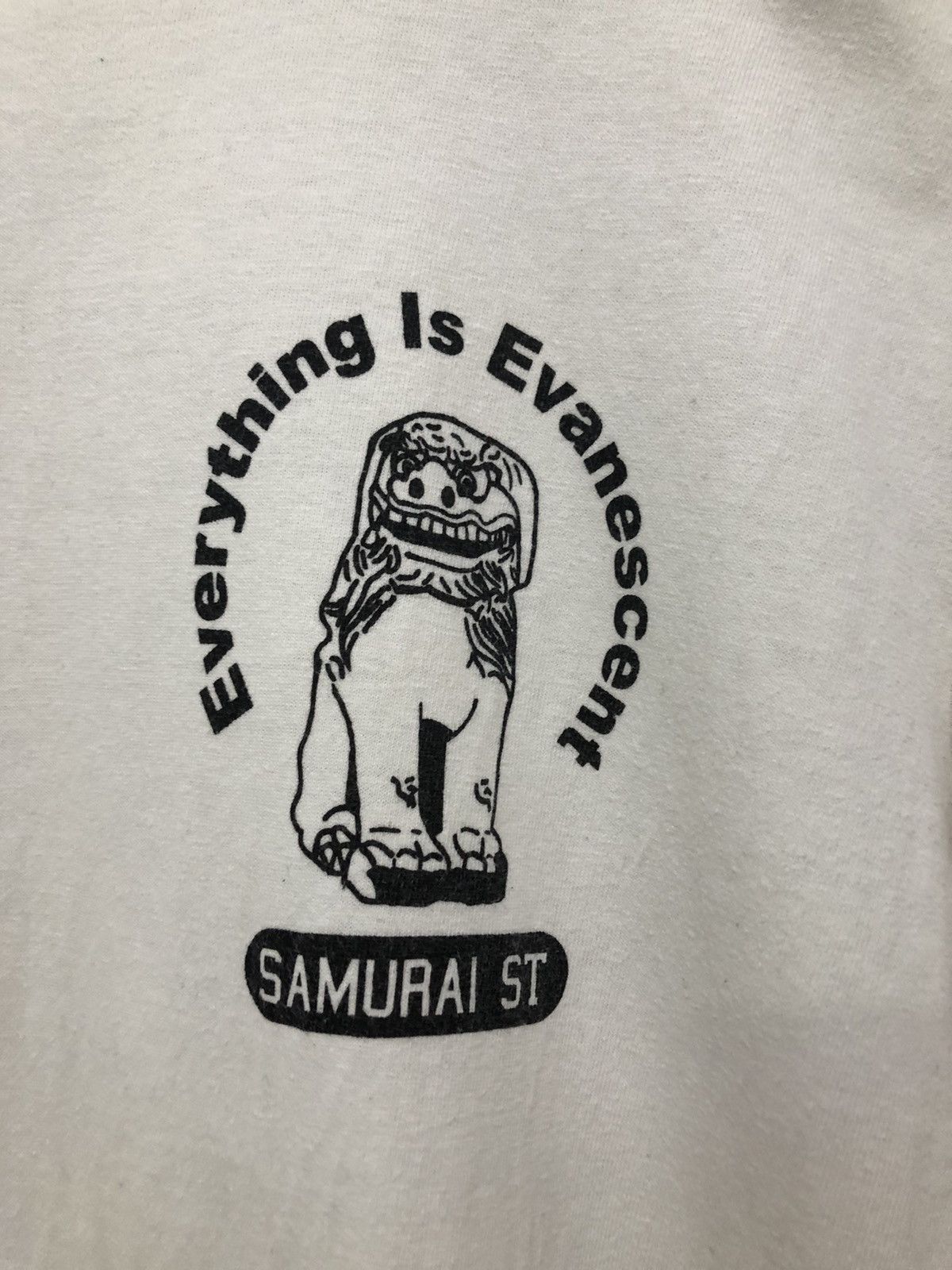 Vintage 90s Samurai Jeans ‘Everything Is Evanescent Shirt - 5