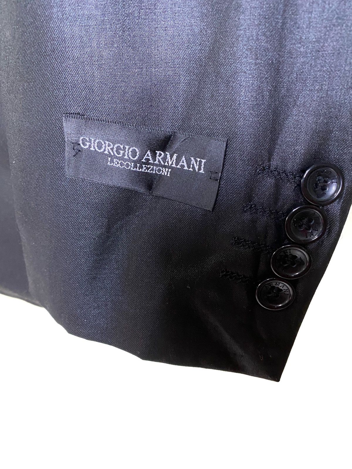 GIORGIO ARMANI Lecollezioni Single Breasted Suit Blazer - 5