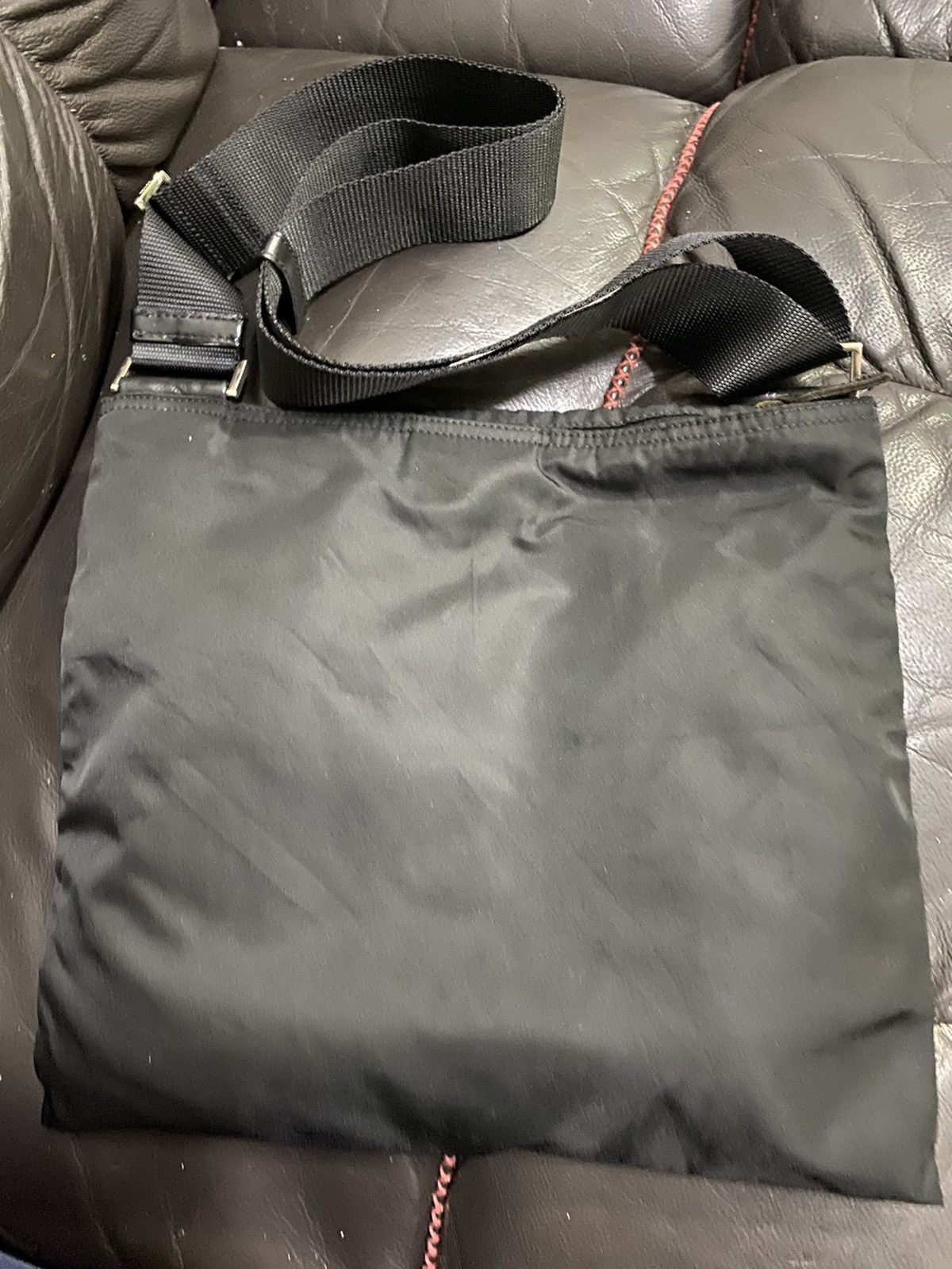 Authentic Prada Tessuto Nyalon Sling Crossbody Bag - 12