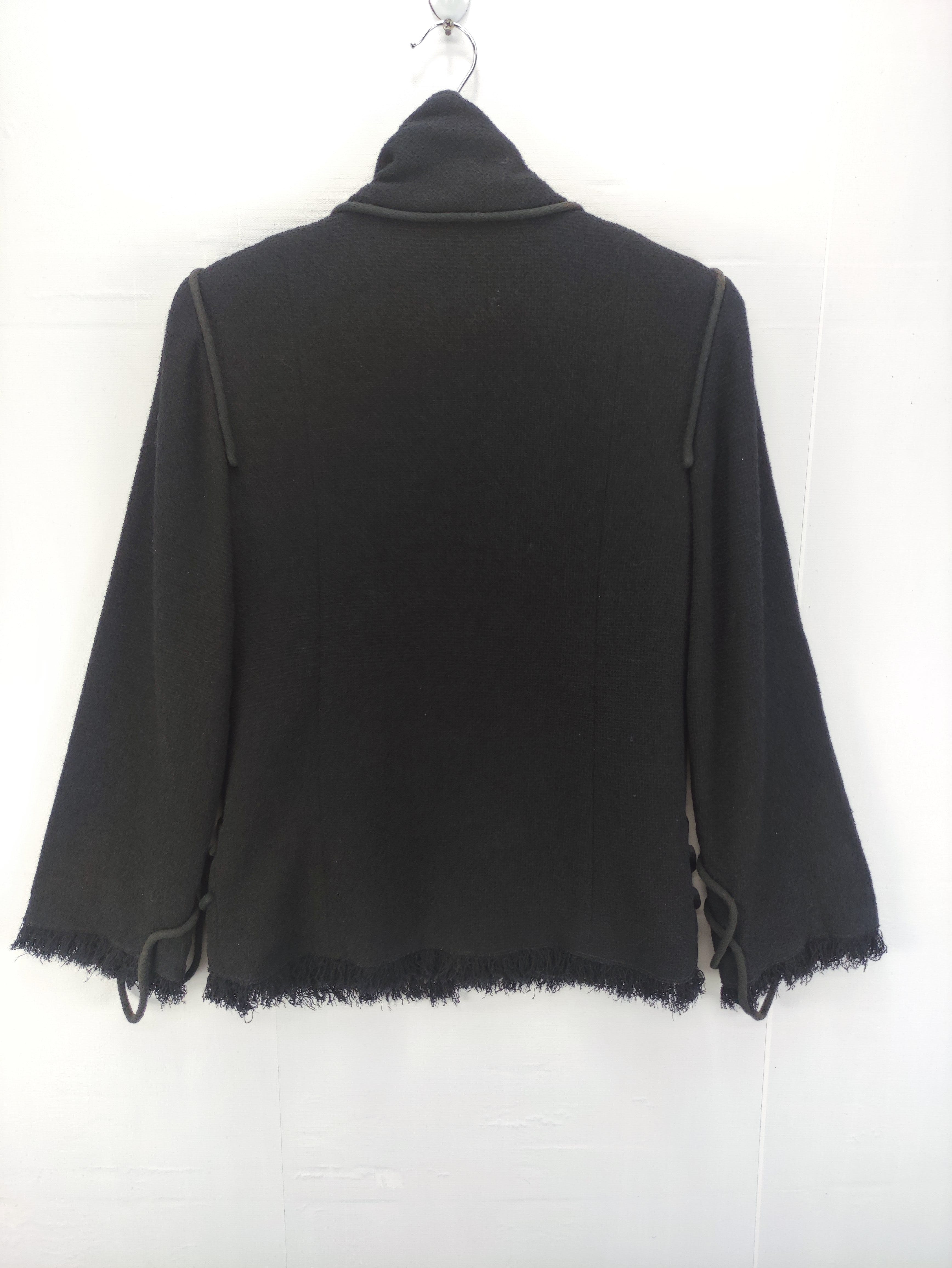 Chanel Cardigan Wool Tweed Jacket - 9